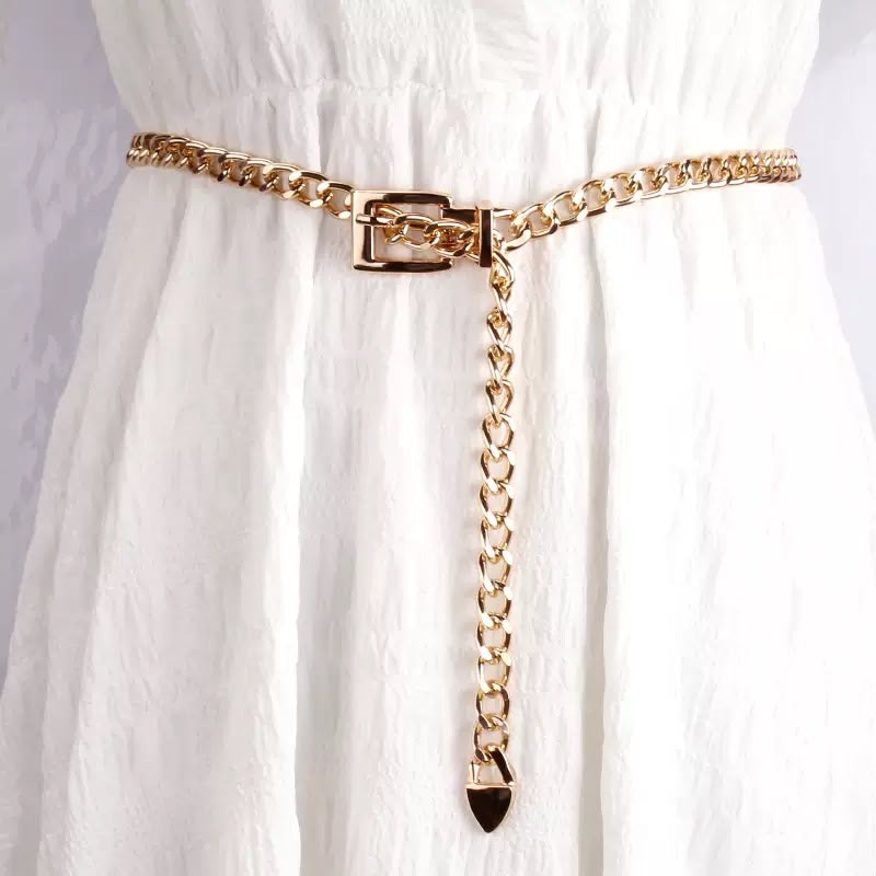 BT0197 Luxe Chain Link Waist Belt