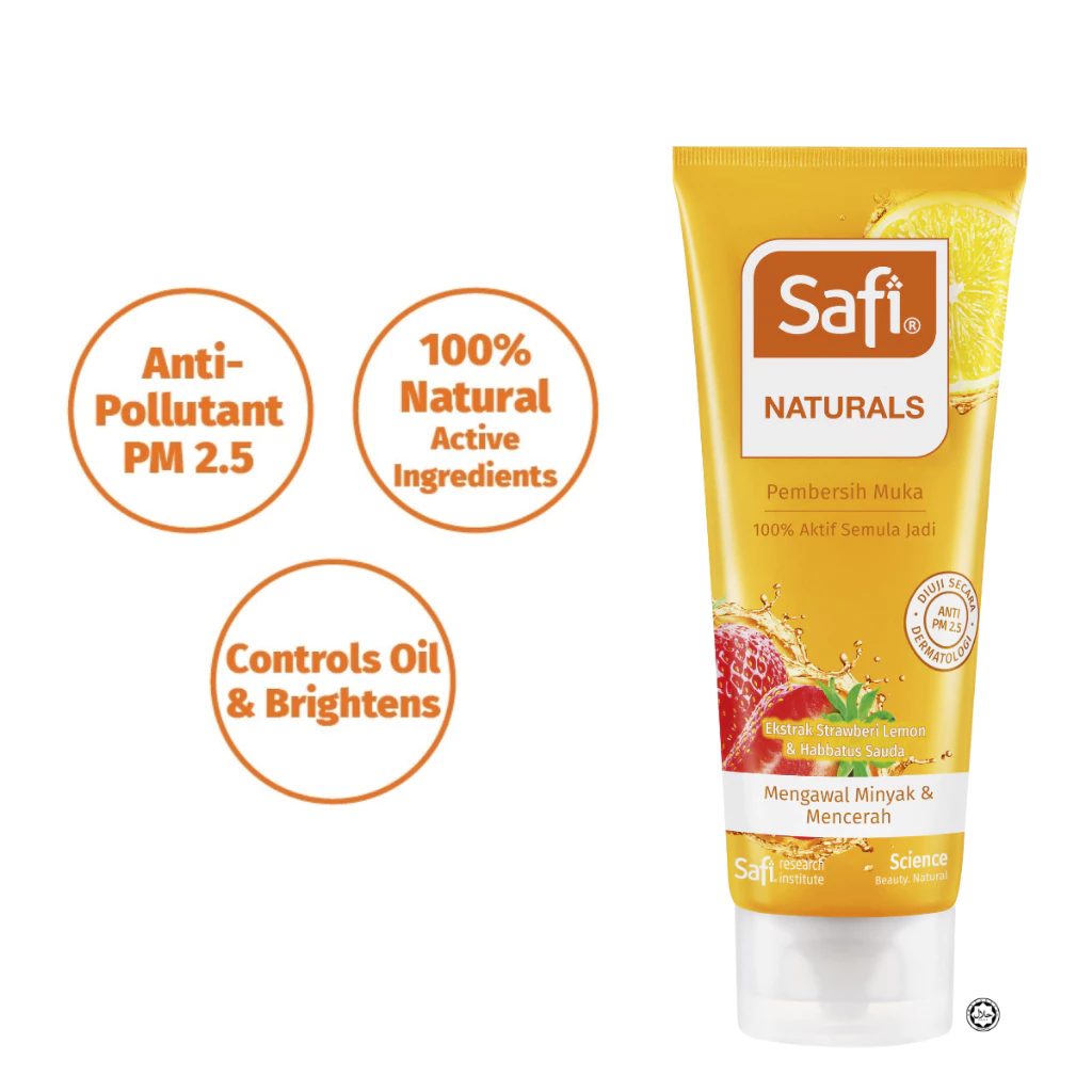 Safi Facial Cleaner Strawberi Lemon