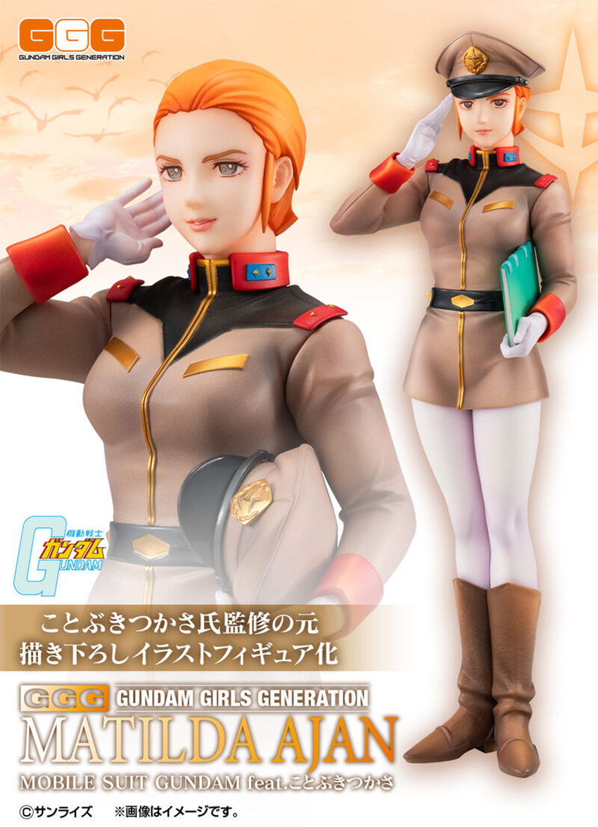 (預訂訂金 $400) (總價 $1050) MegaHouse GGG 機動戰士高達 Gundam 瑪蒂達 (行版) Matilda Ajan
