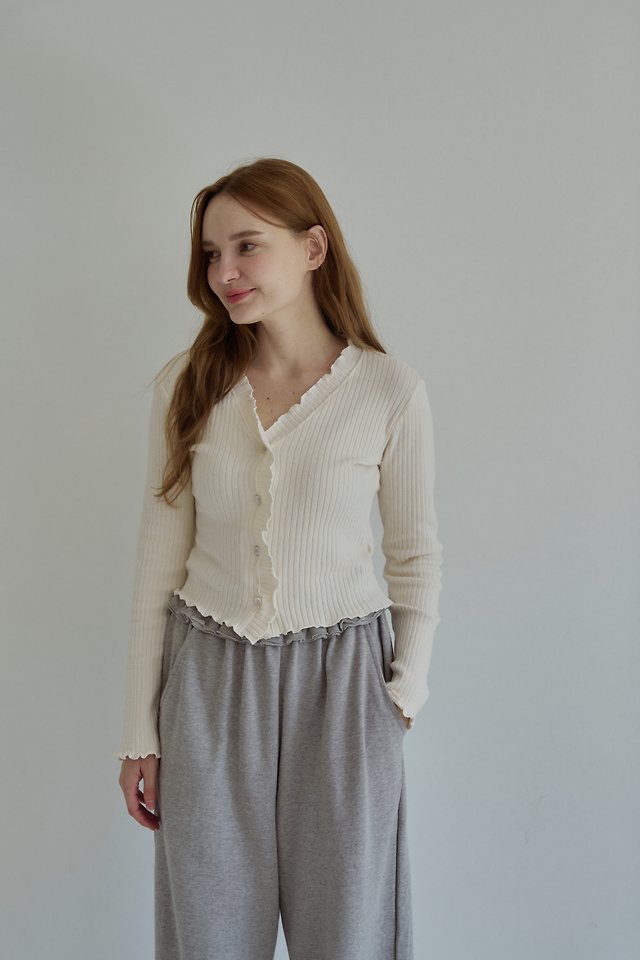 Momoann | Ribbed Cardigan(with Mom)