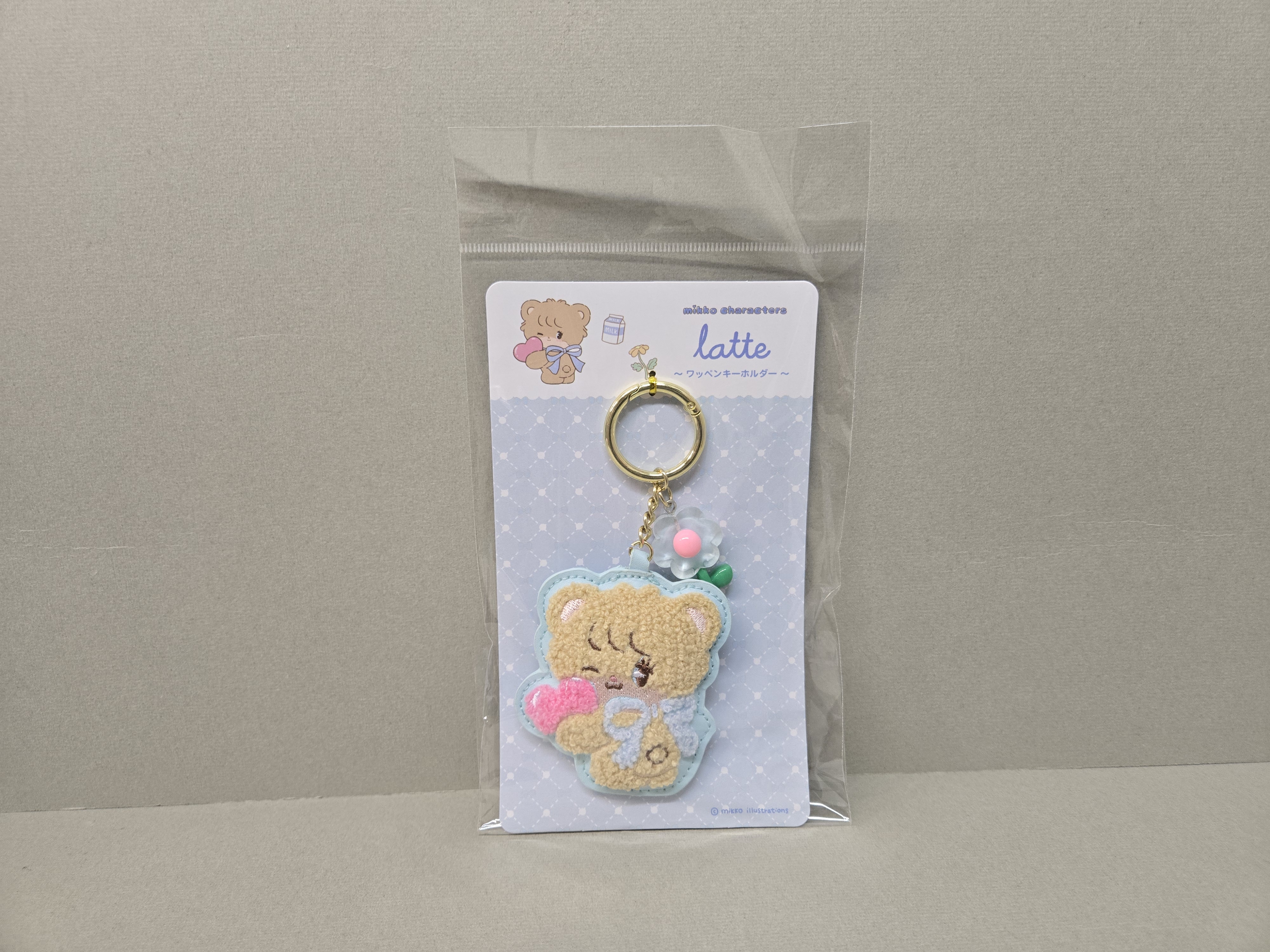 啡色熊仔掛飾公仔