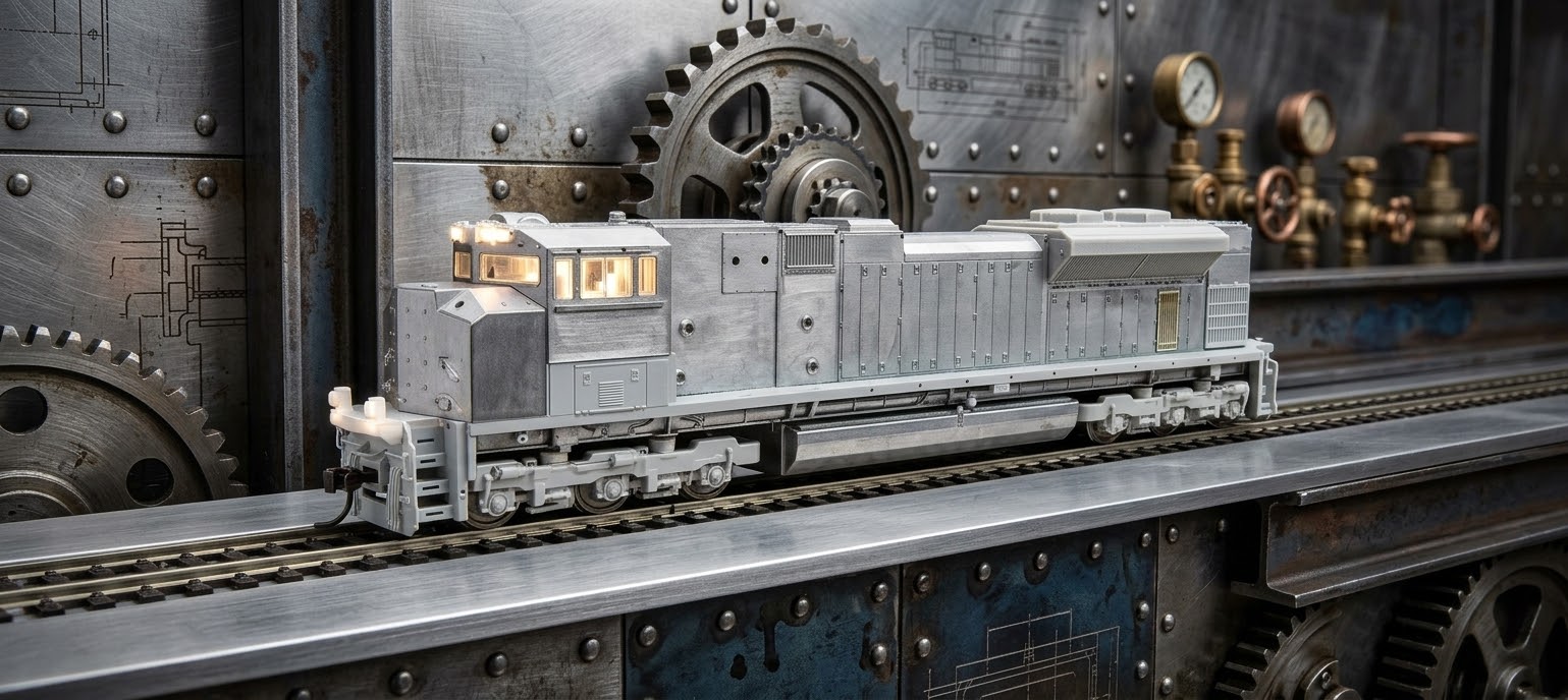 SD70ACE Metal Edition DCC 數碼音效及動態煙