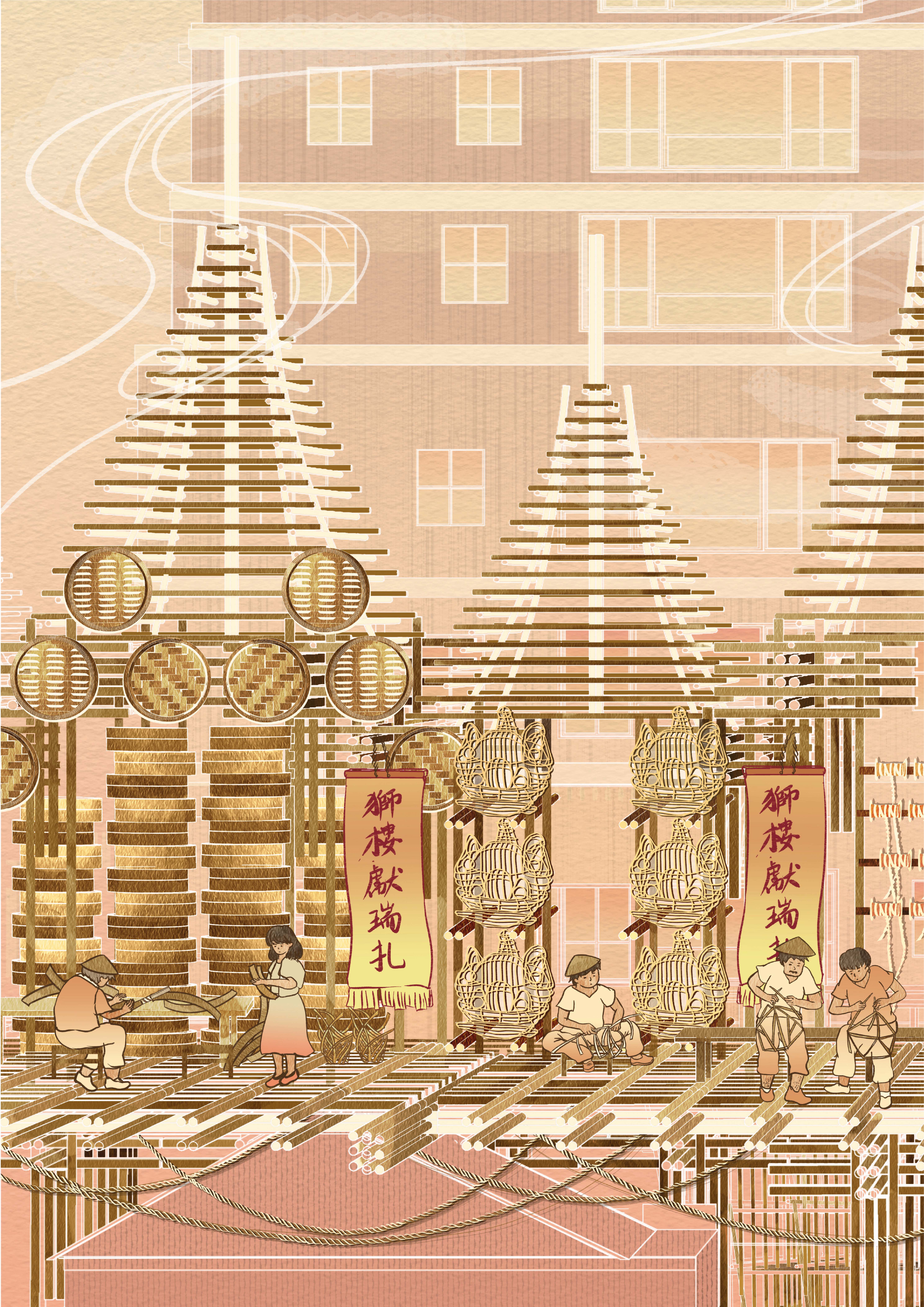 [LIMITED EDITION] Wincy Kung - 40x50 ART PRINT Experiencing Craftsmanship and Streetlife Cultures