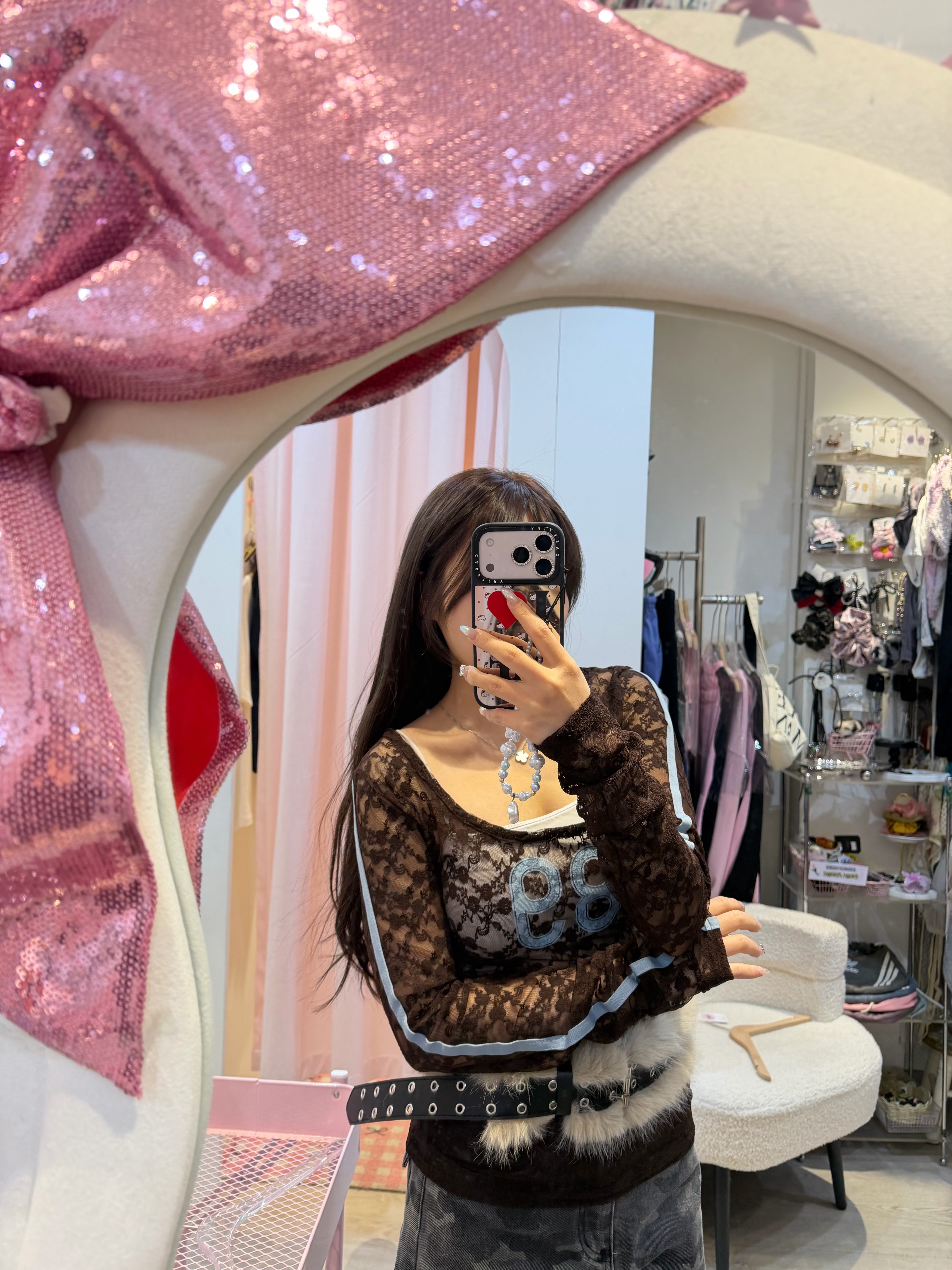 已售罄❌韓國Lacy 89透透外撘長袖