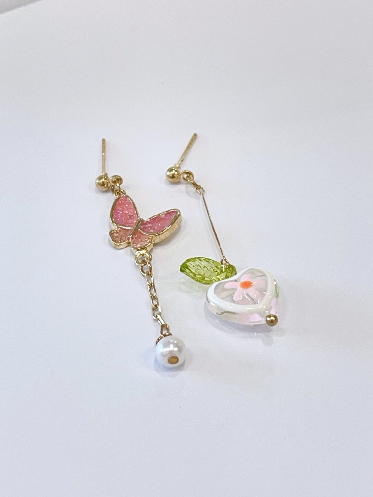 多吉米蝴蝶灵夏天耳环