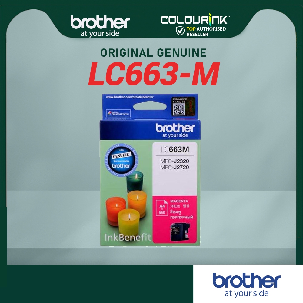 🎆CLEAR STOCK🎆 Brother Original Genuine LC663 Ink Cartridge for MFC-J2320DW MFC-J2720DW LC669XL LC665XL J2320DW LC669