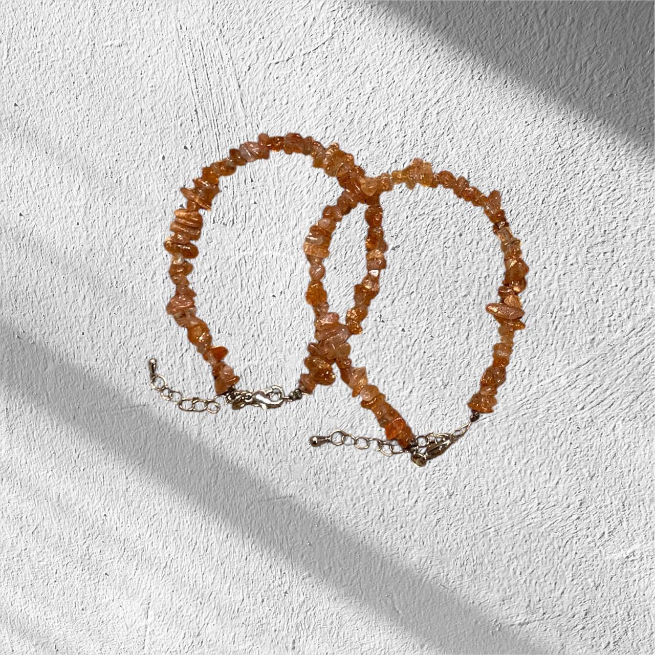 Sunstone Crystal Bracelet 