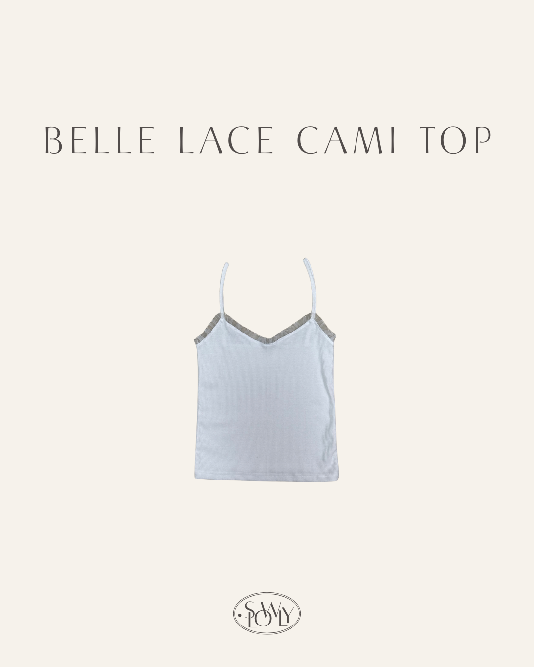 Belle Lace Cami Top