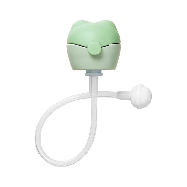 EdisonMama Animarl Straw 塑膠瓶吸管 (350~500ml專用) - 粉紅色 / 粉綠色 平行進口