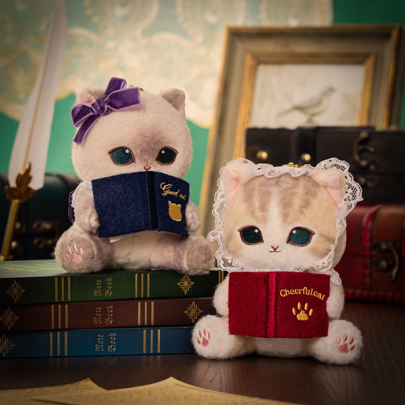 🌸 【預訂】貓貓讀書公仔掛飾-MOFUSAND 2/10新品