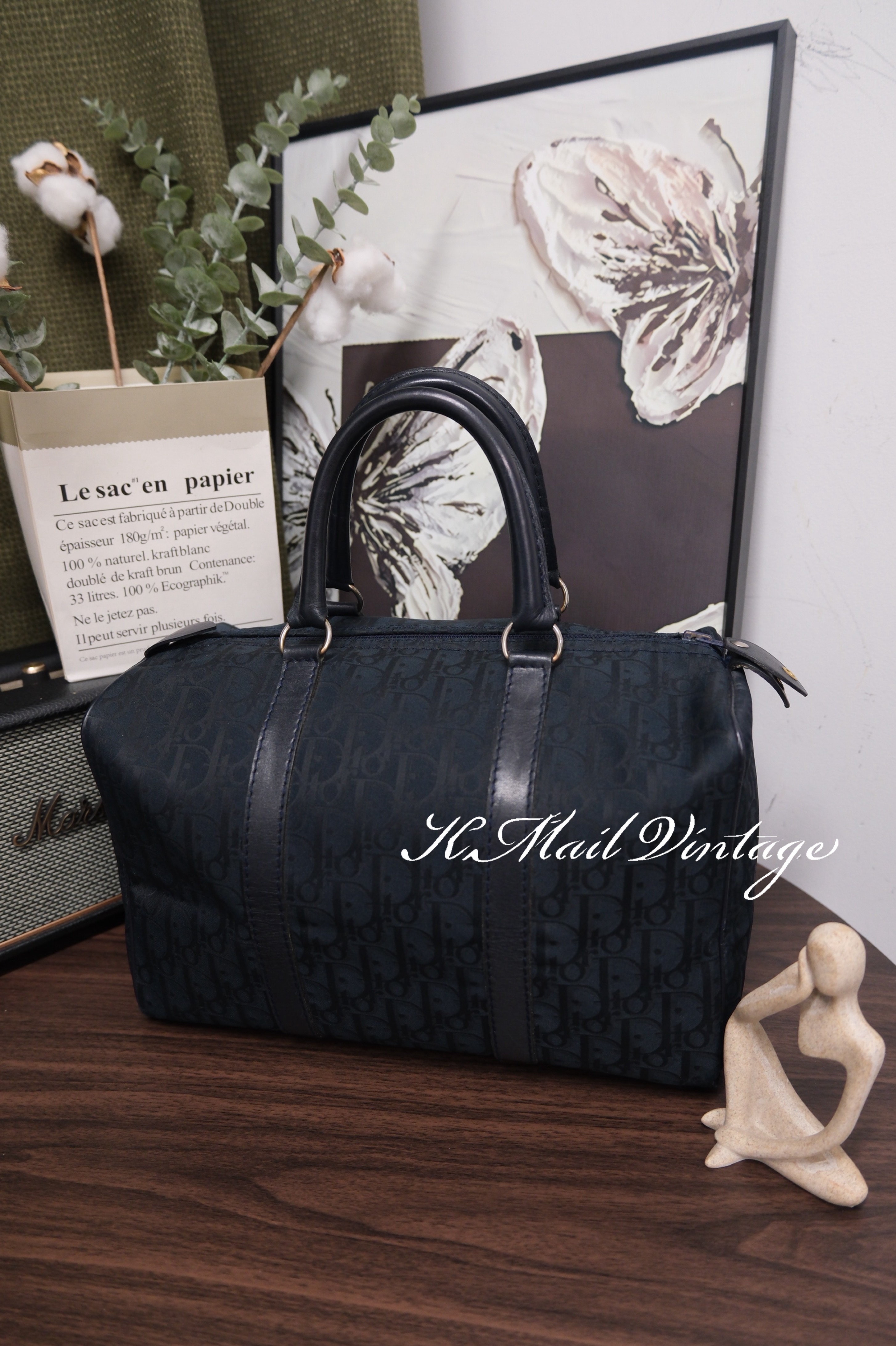 Dior Trotter Vintage Boston Bag