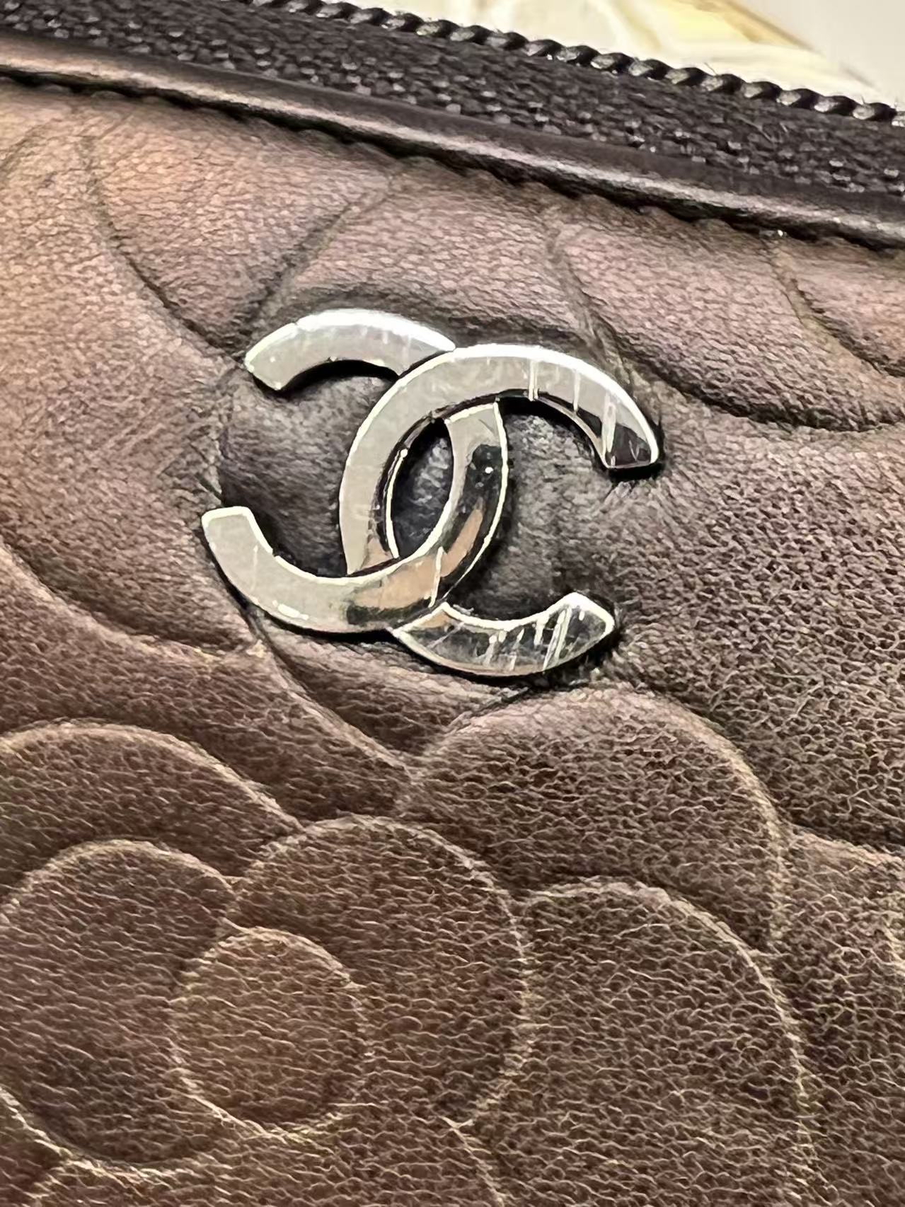 Chanel 絕版山茶花長夾