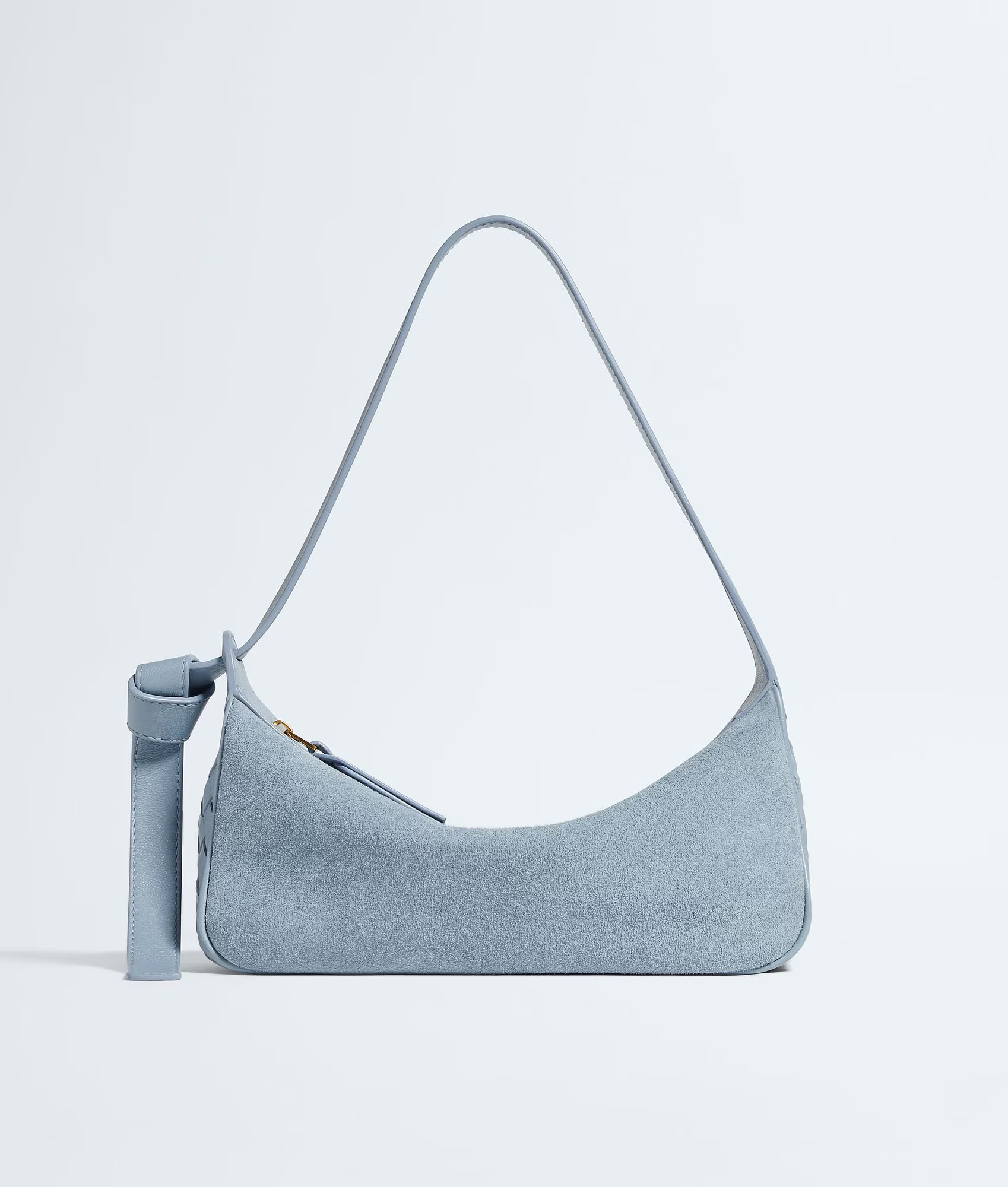 指定款式限時優惠❣️訂貨🍒BV Nodo shoulder bag  低調的編織格係袋側 ~ Size 23x10x10cm  Color: Mineral