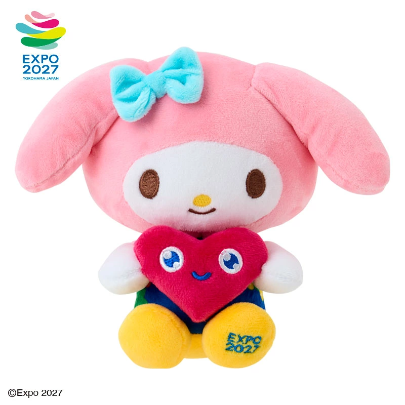 【日本直送】EXPO2027 Sanrio 角色 x Tunk Tunk 公仔　M Size （全 7 款）