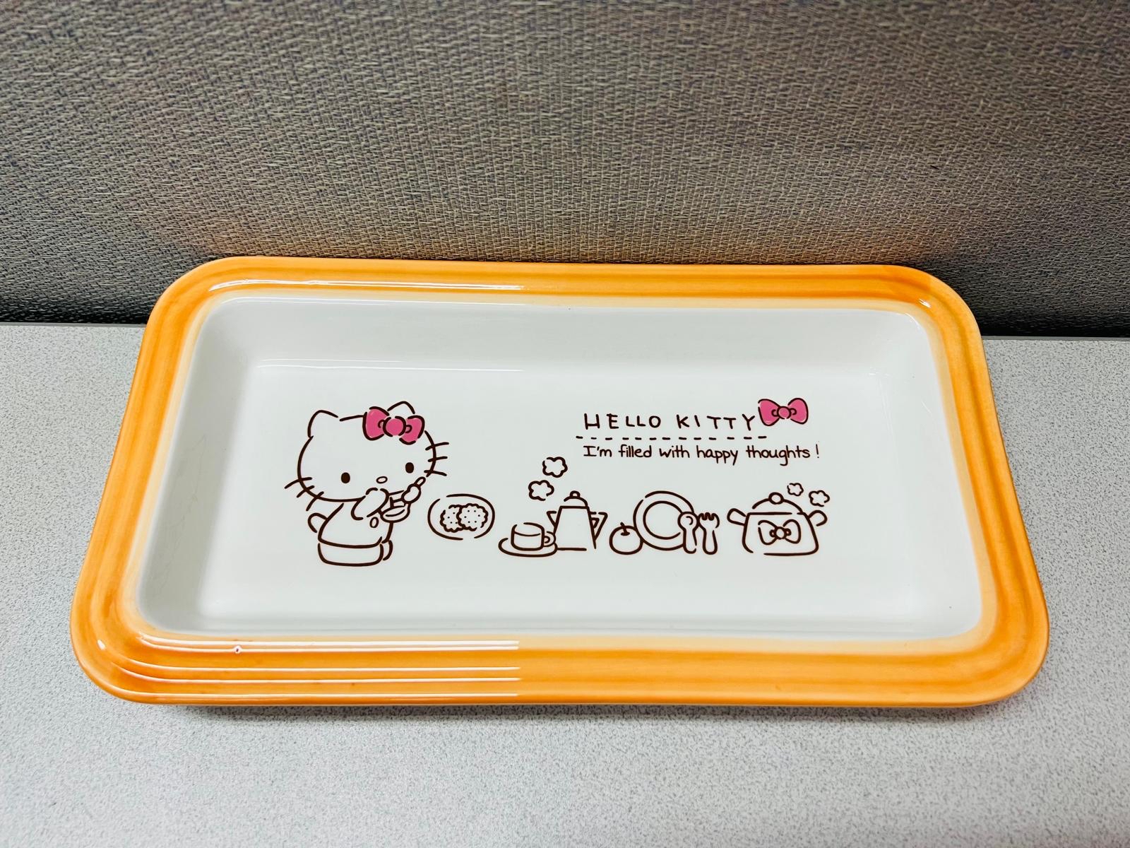🌈 Hello Kitty 陶瓷長方形碟