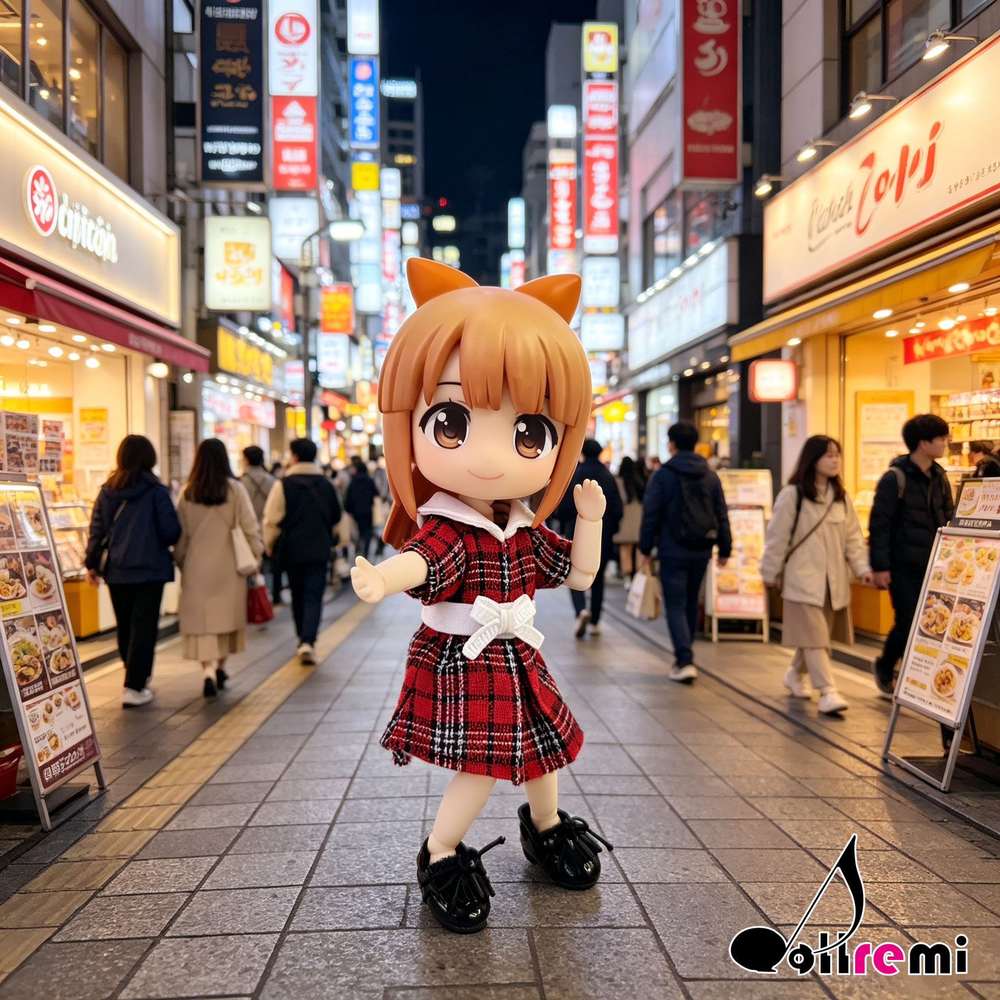 【dollremi】(OB0889) 格子連身裙 Plaid Dress