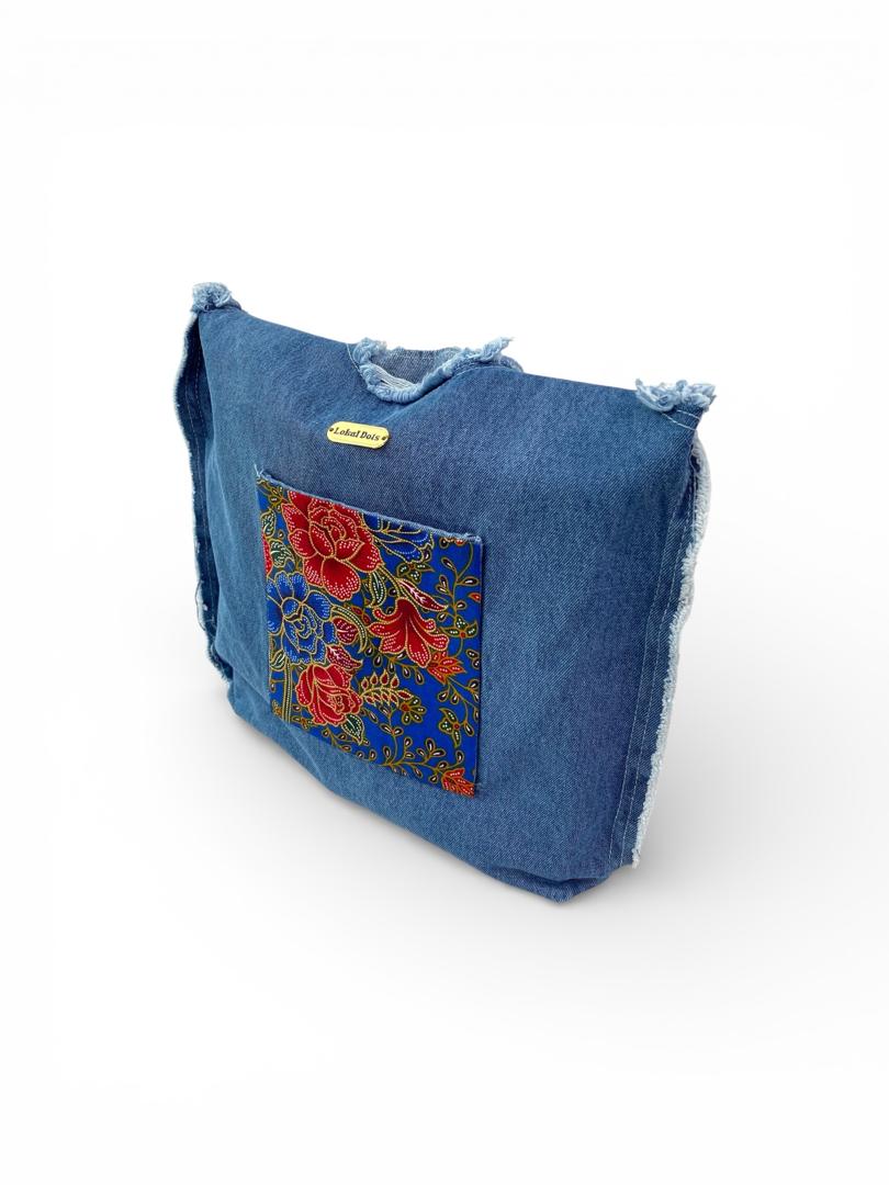 LD070 - Batik Jeans Bag
