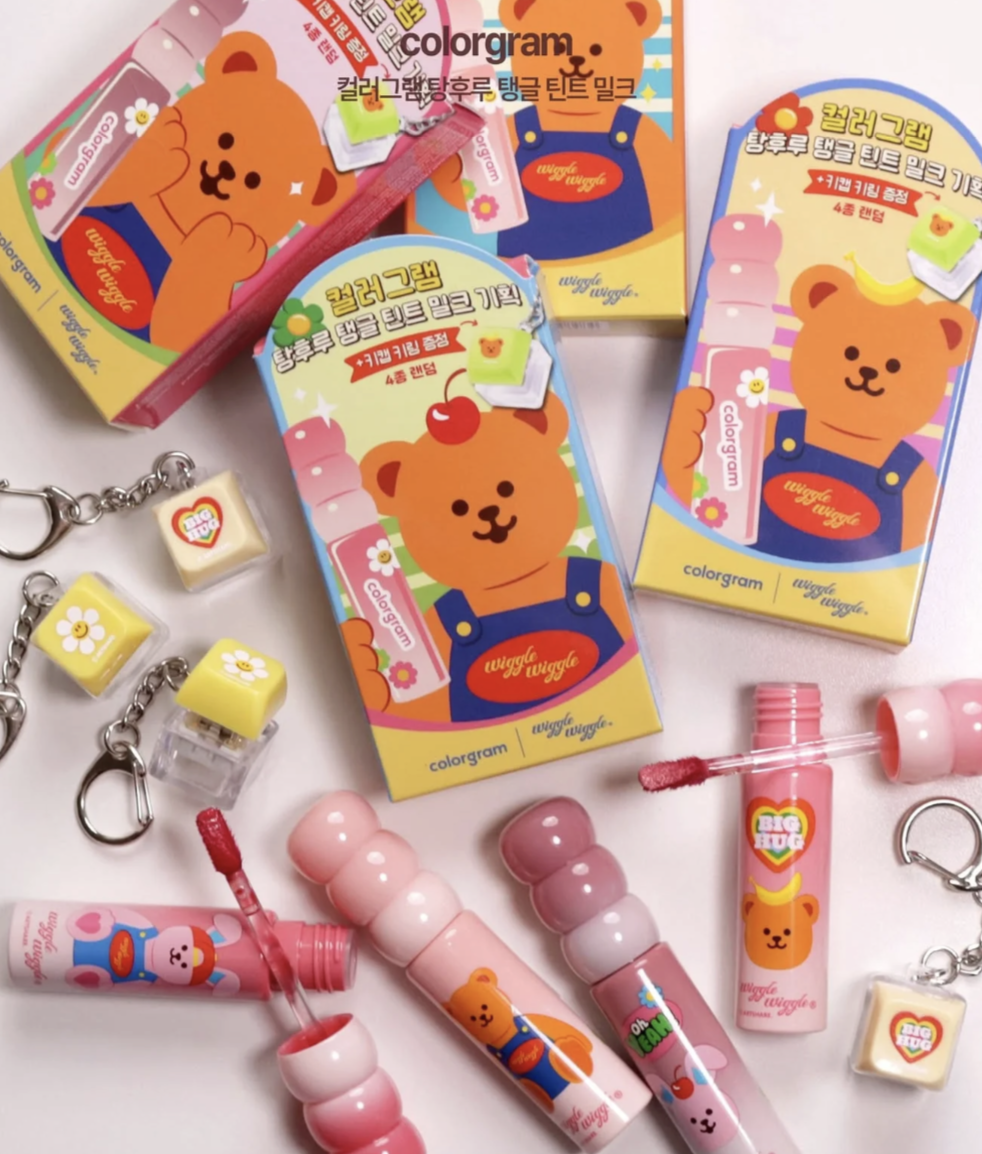 韓國 Colorgram X Wiggle Wiggle 冰糖葫蘆 果汁玻璃唇釉｜Fruity Glass Tint Milk