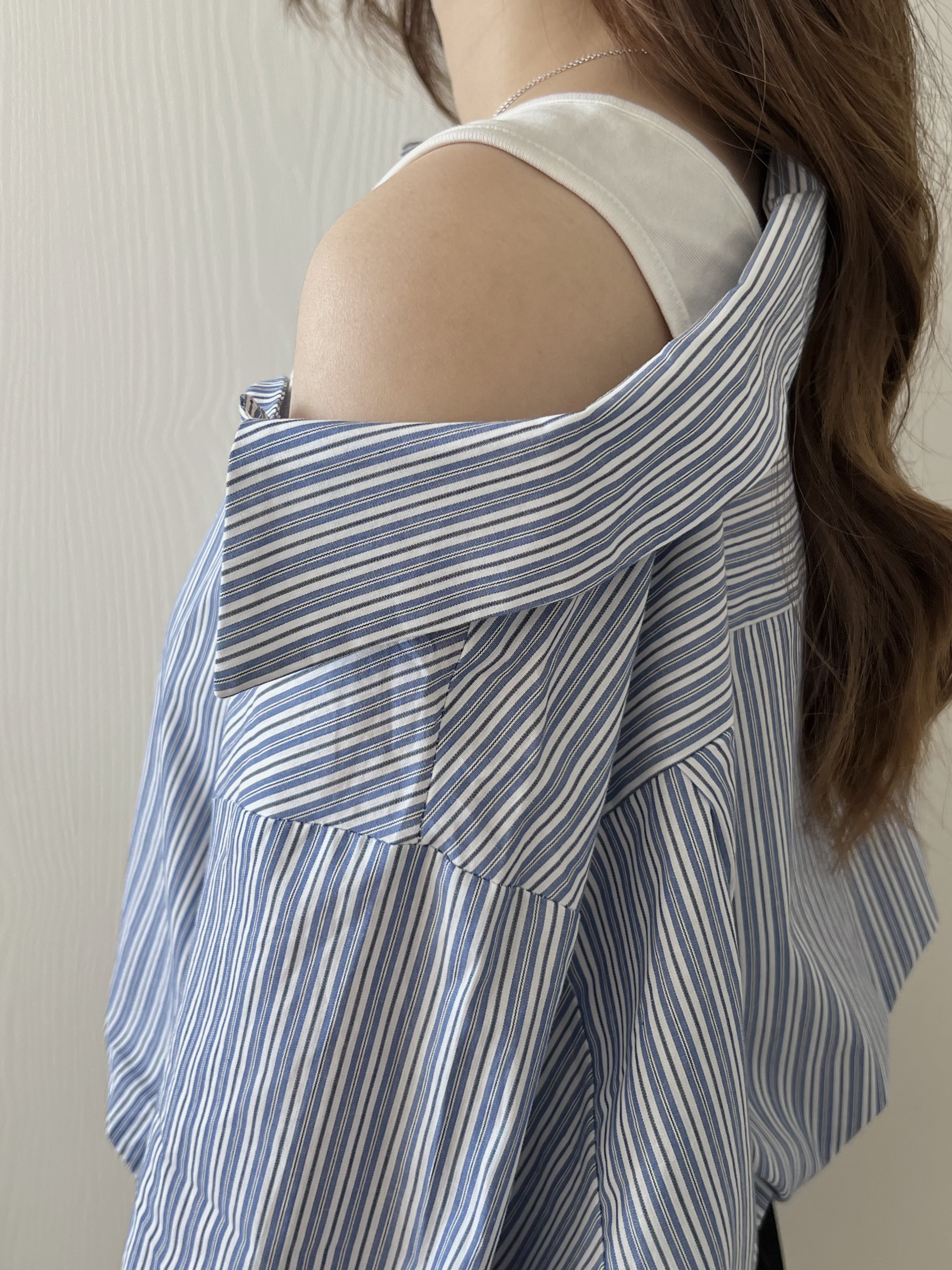 自留推薦假兩件恤衫 現貨