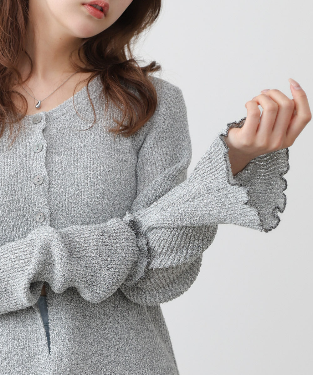 <JP> Spring Mellow Ruffles Soft Knit * 4色入 <預購>