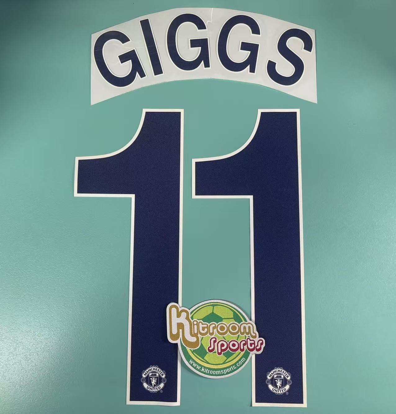 2008-09 Manchester United Away Nameset #11 GIGGS