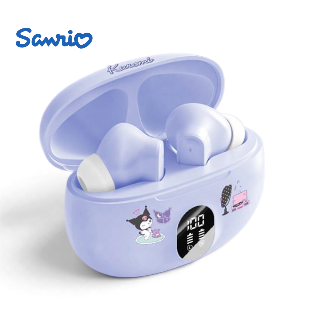 正版 Sanrio Kuromi D56 入耳式藍牙耳機 – 顏值與實力兼備的聽覺享受