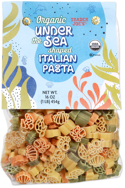 Trader Joe's Organic Under the Sea Shaped Italian Pasta