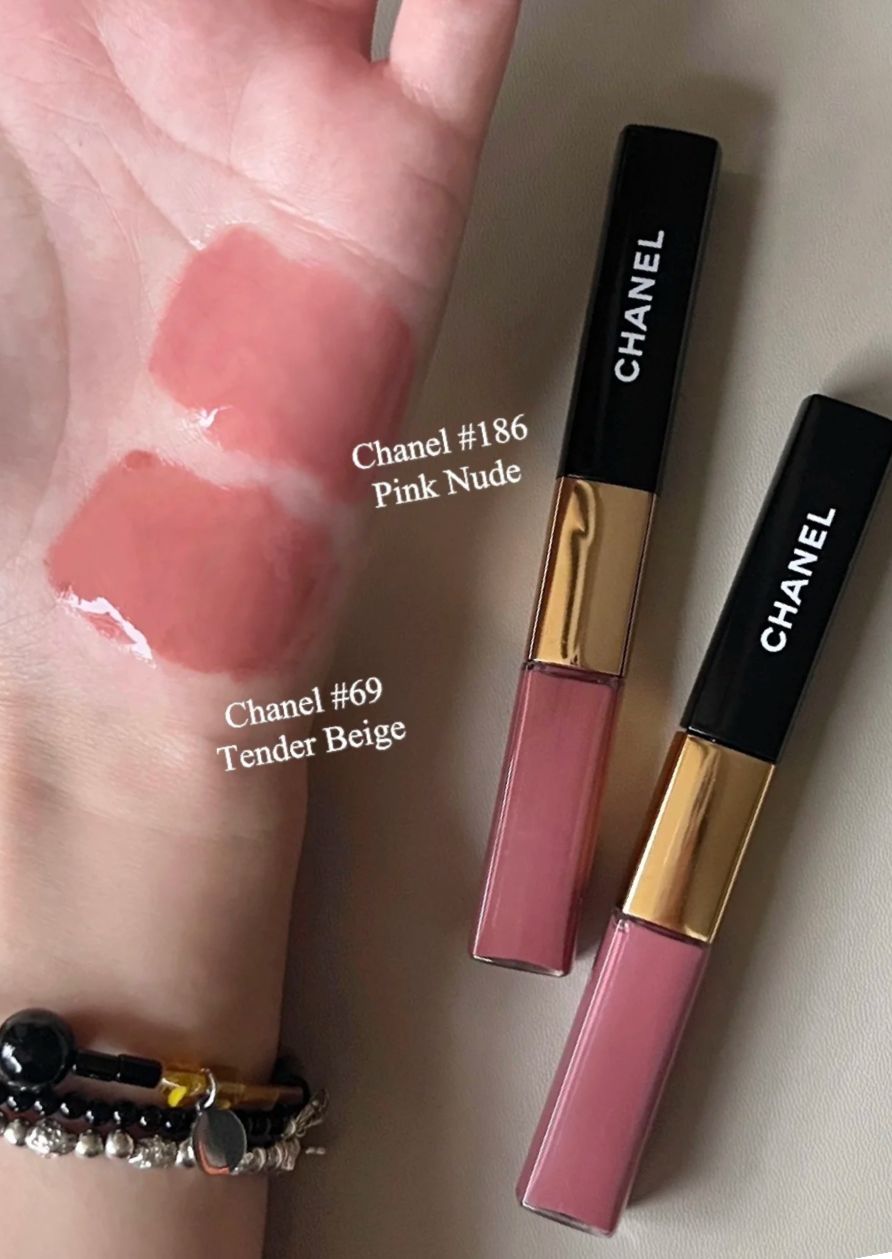 之前斷貨好久！日本採購🇯🇵 Chanel - LE ROUGE DUO ULTRA TENUE 持色雙頭唇釉 色號 #186 #69