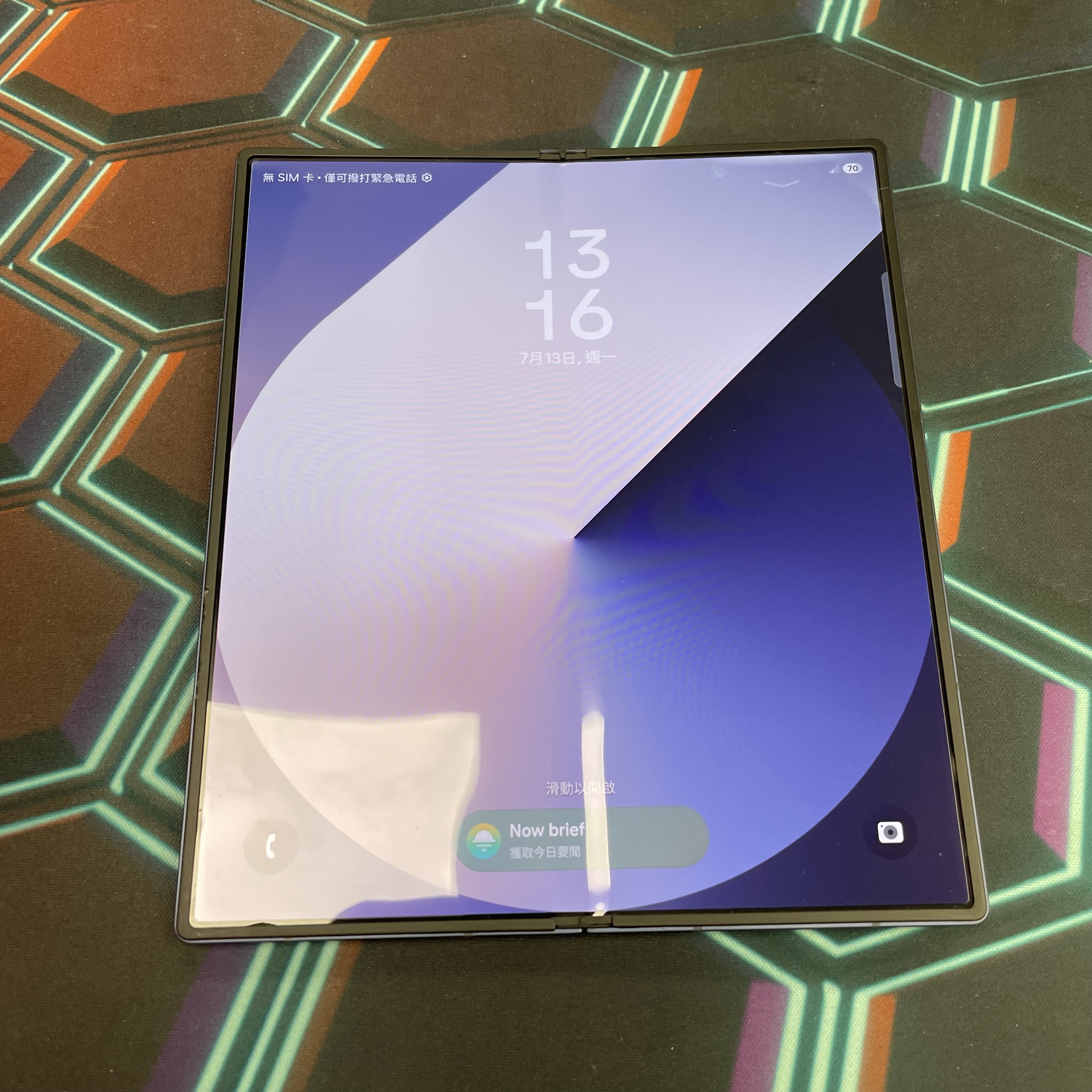 *7473 Galaxy Z Fold 6 勁靚機 12+256GB 藍色 blue