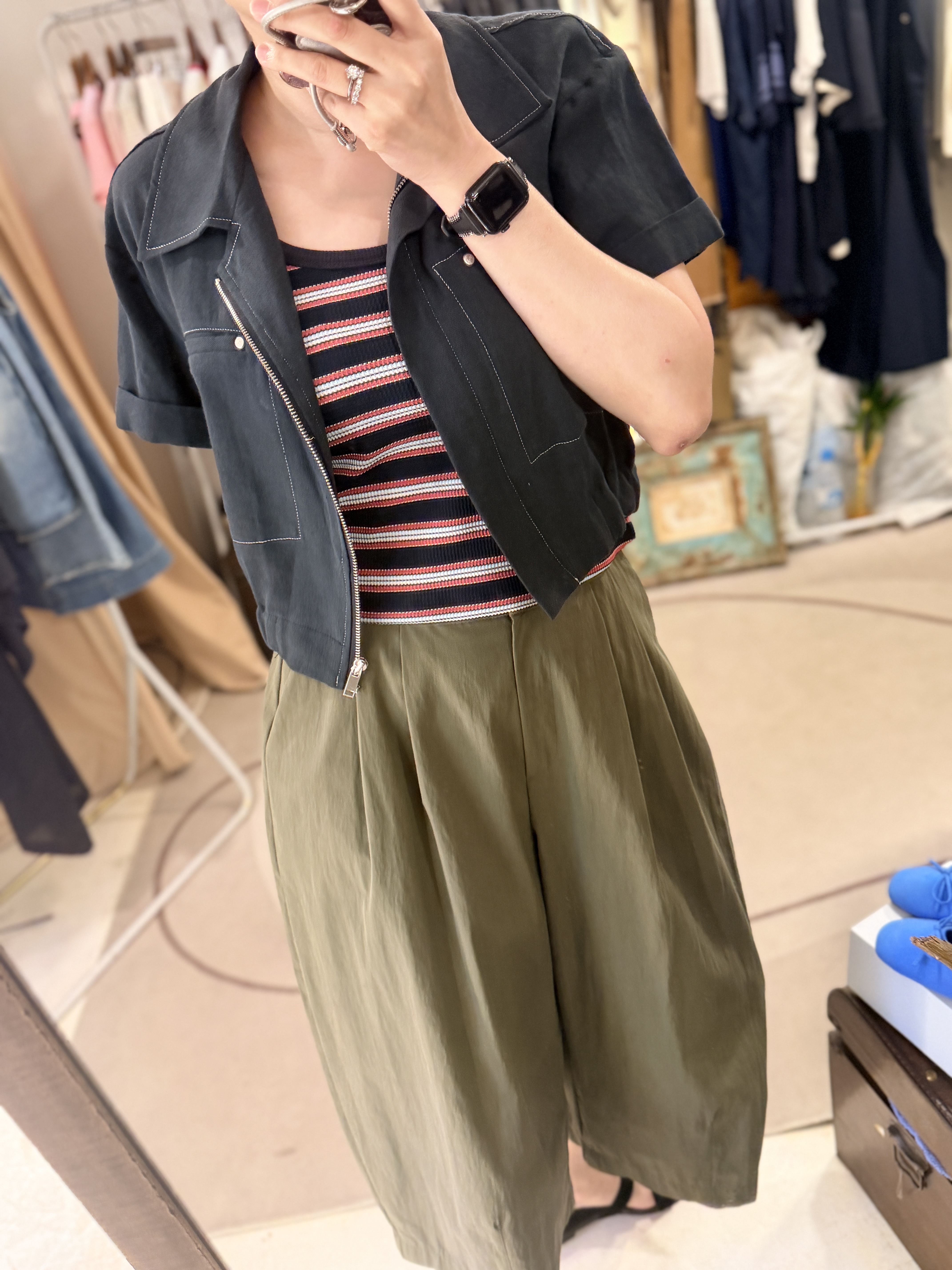 Shortest cotton jacket