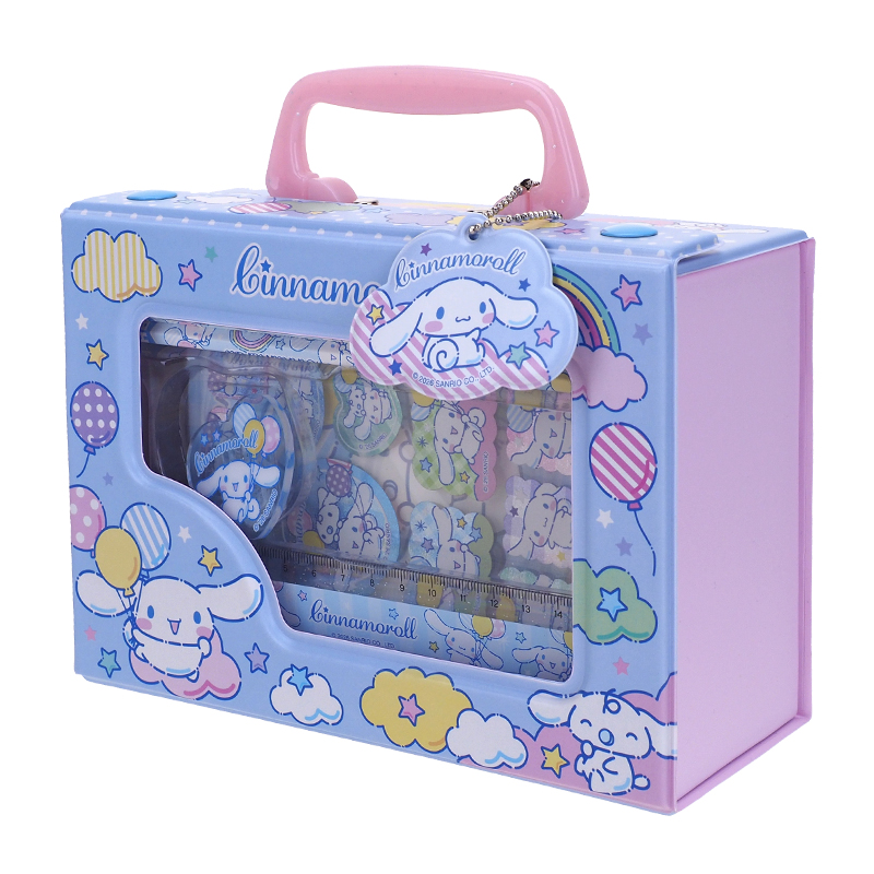 Cinnamoroll Stationery Set w/ Storage Box 手挽盒文具套裝