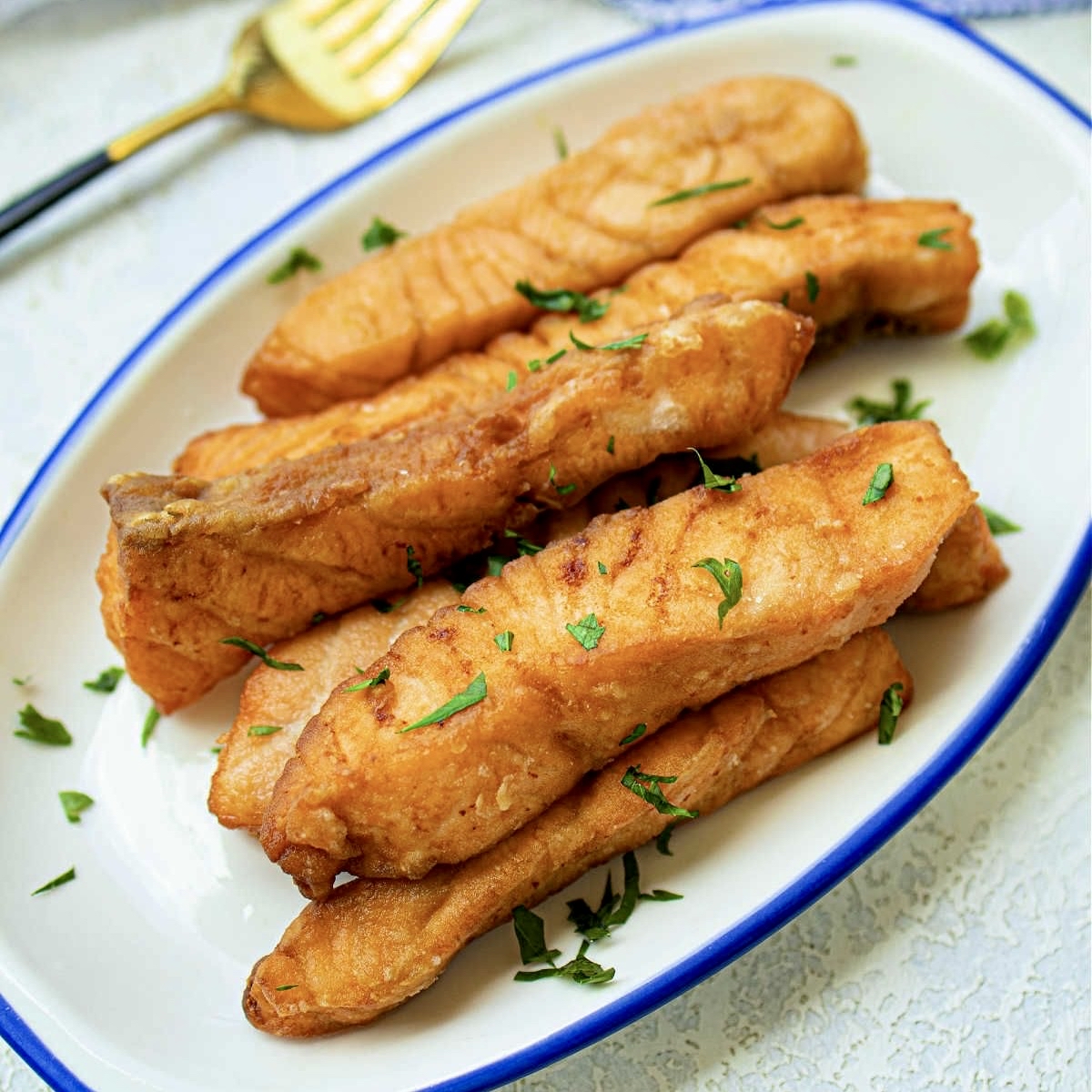 挪威三文魚腩條500g