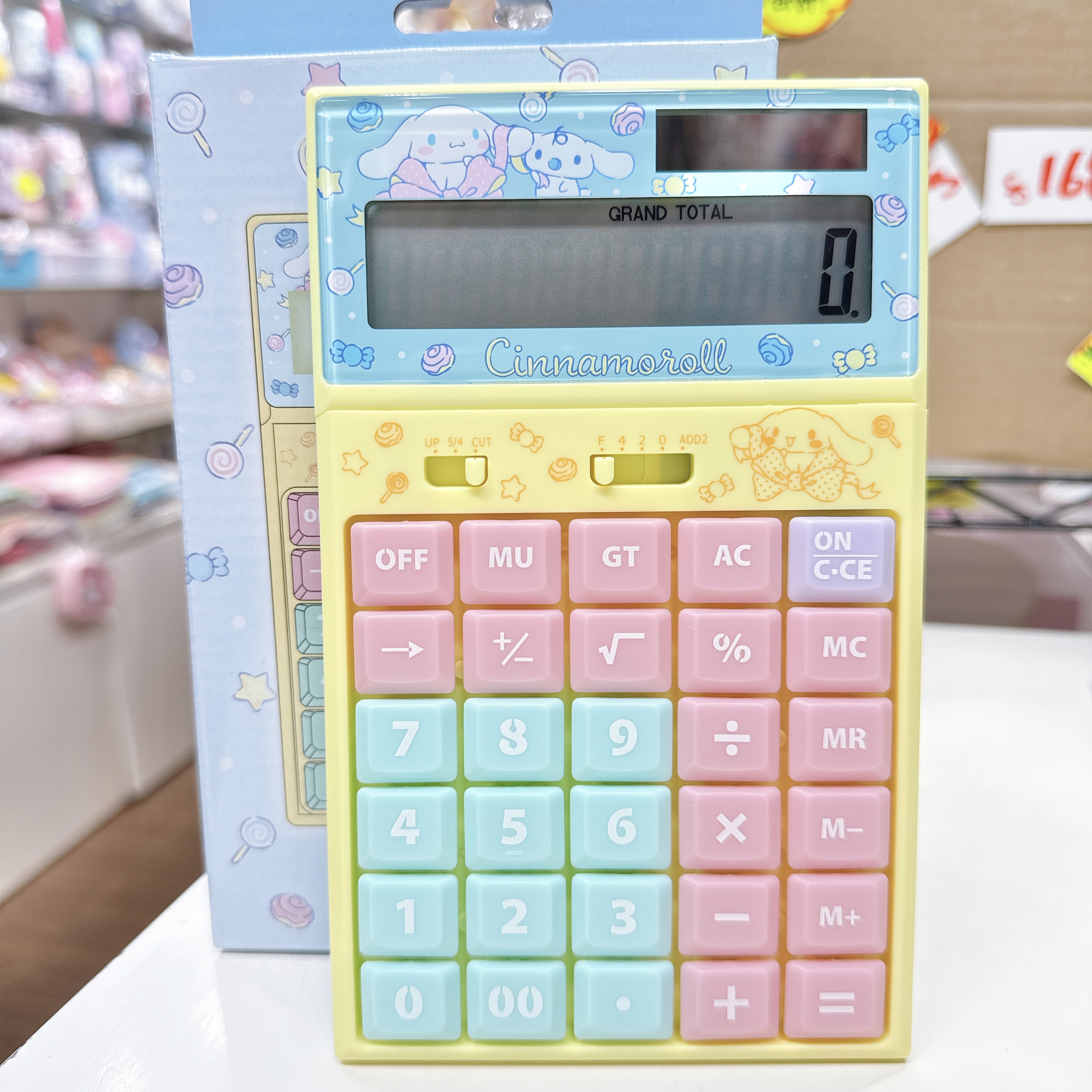 Sanrio計數機 可以調校角度 17×10.5 cm