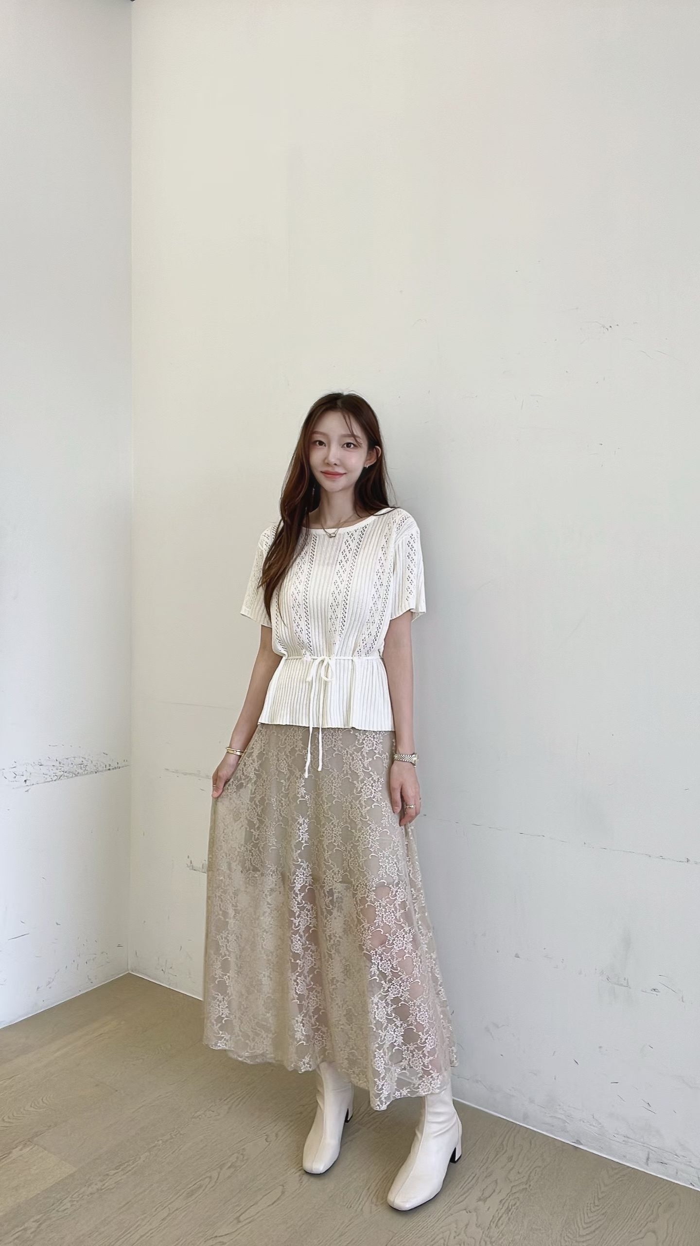 FV15 lace 半截裙