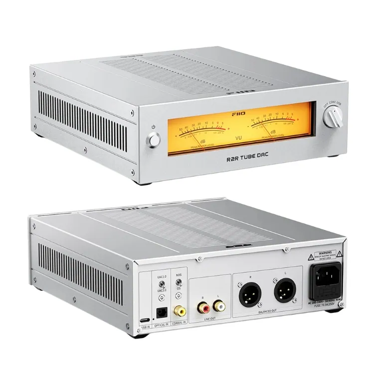 FiiO Warmer R2R Desktop R2R Tube Buffer and DAC
