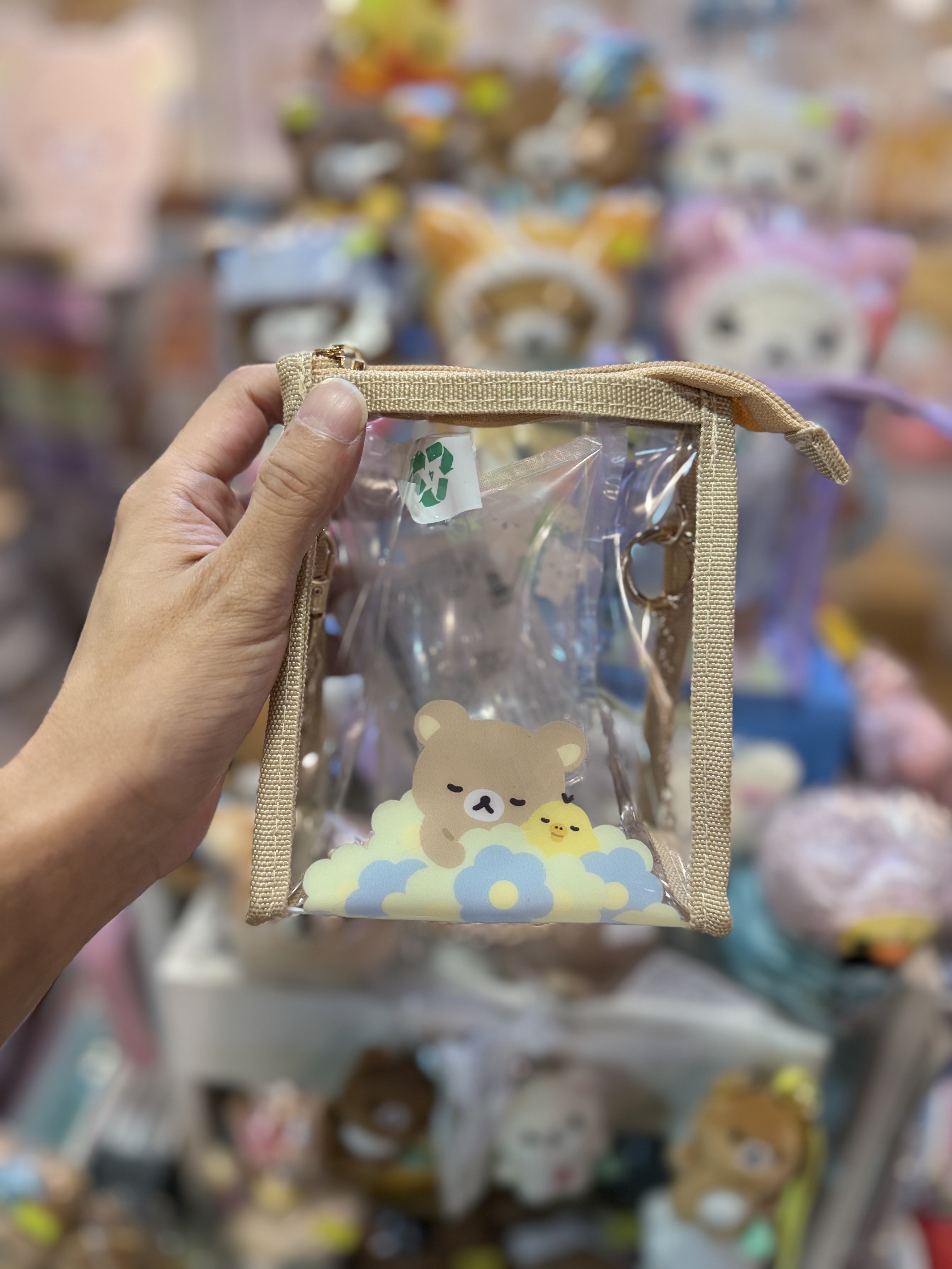 《現貨》全新BASIC RILAKKUMA Flower系列 痛袋