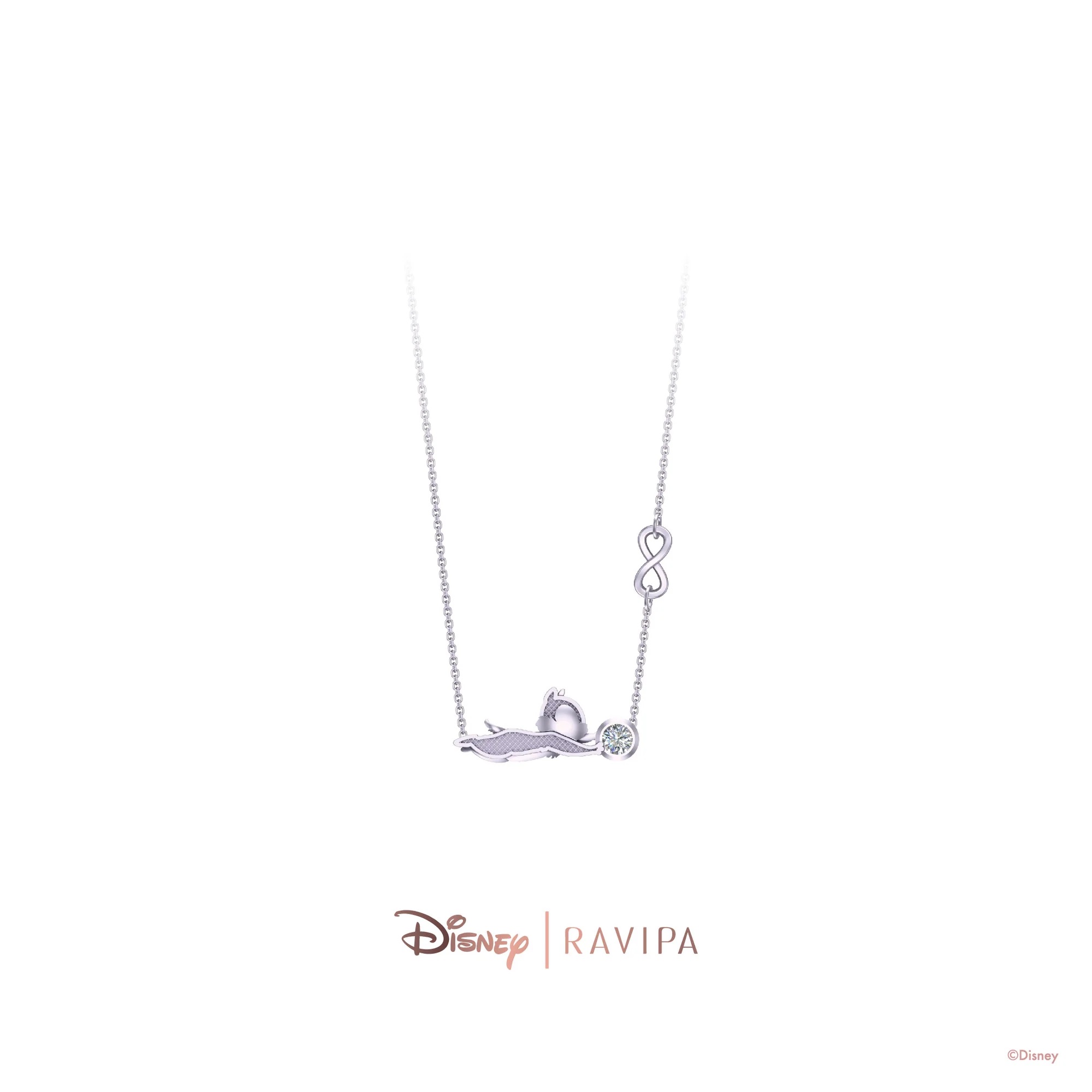 📦訂購 泰國代購 RAVIPA Disney Chip and Dale Gold Necklace 大鼻鋼牙 頸鏈