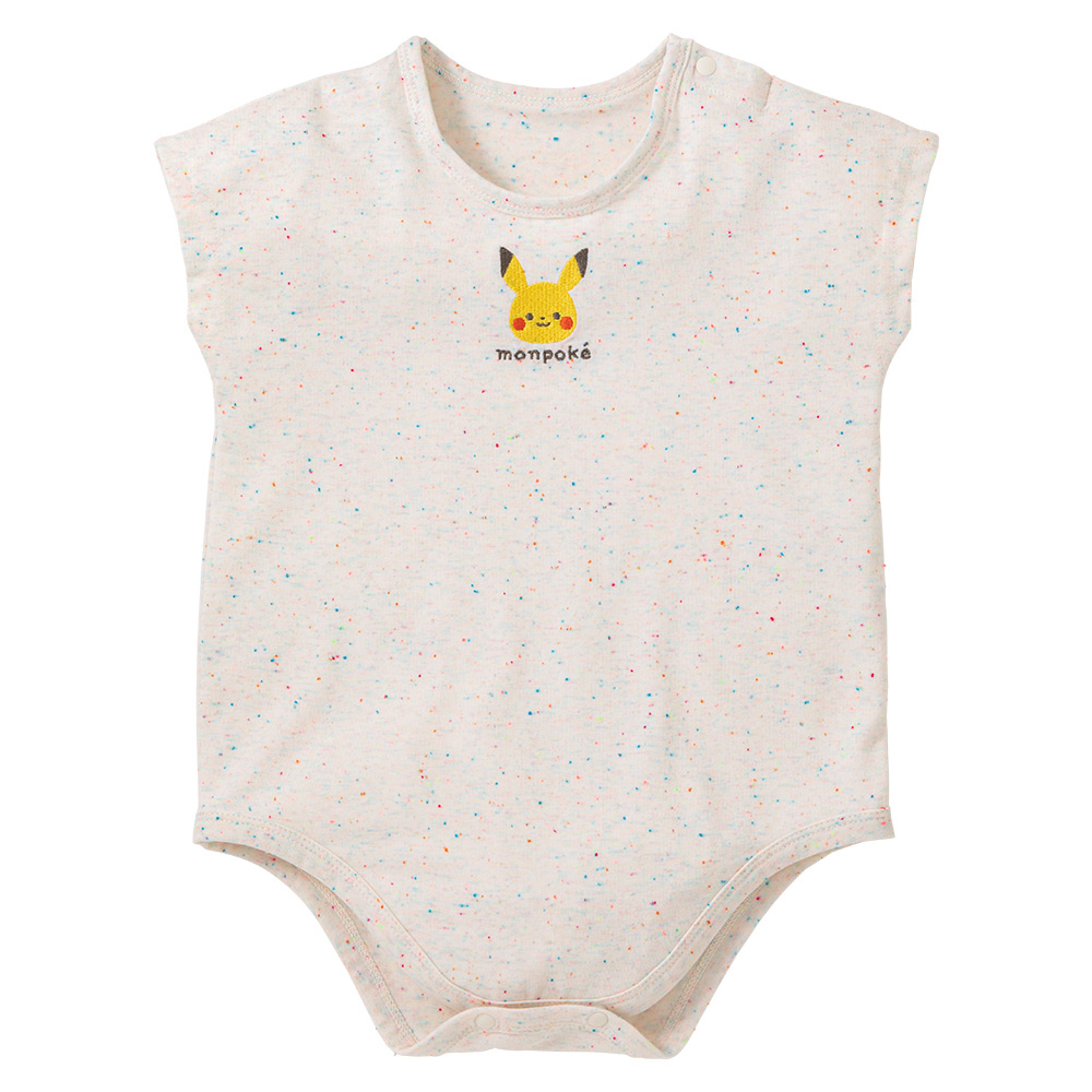🇯🇵預訂 日本直送🇯🇵Monpoke比卡超刺繡無袖包屁衣格紋吊帶裙套裝