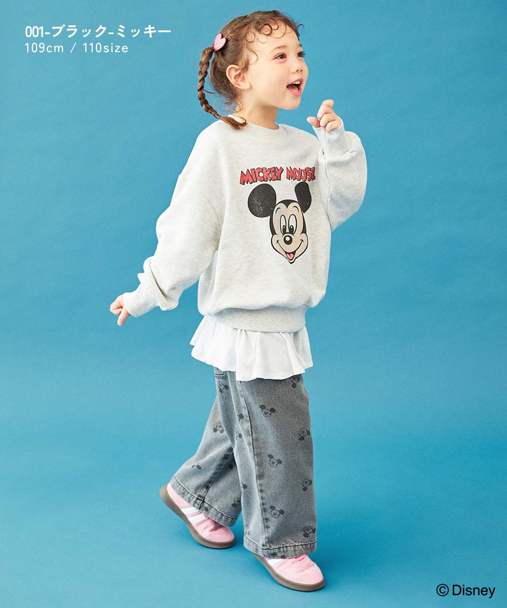 🆕【⭐訂購⭐】🌀 🇯🇵 日本直送 #Disney 復古設計 全印花牛仔長褲［2款選］🌀 [ELJA-0050][261105]
