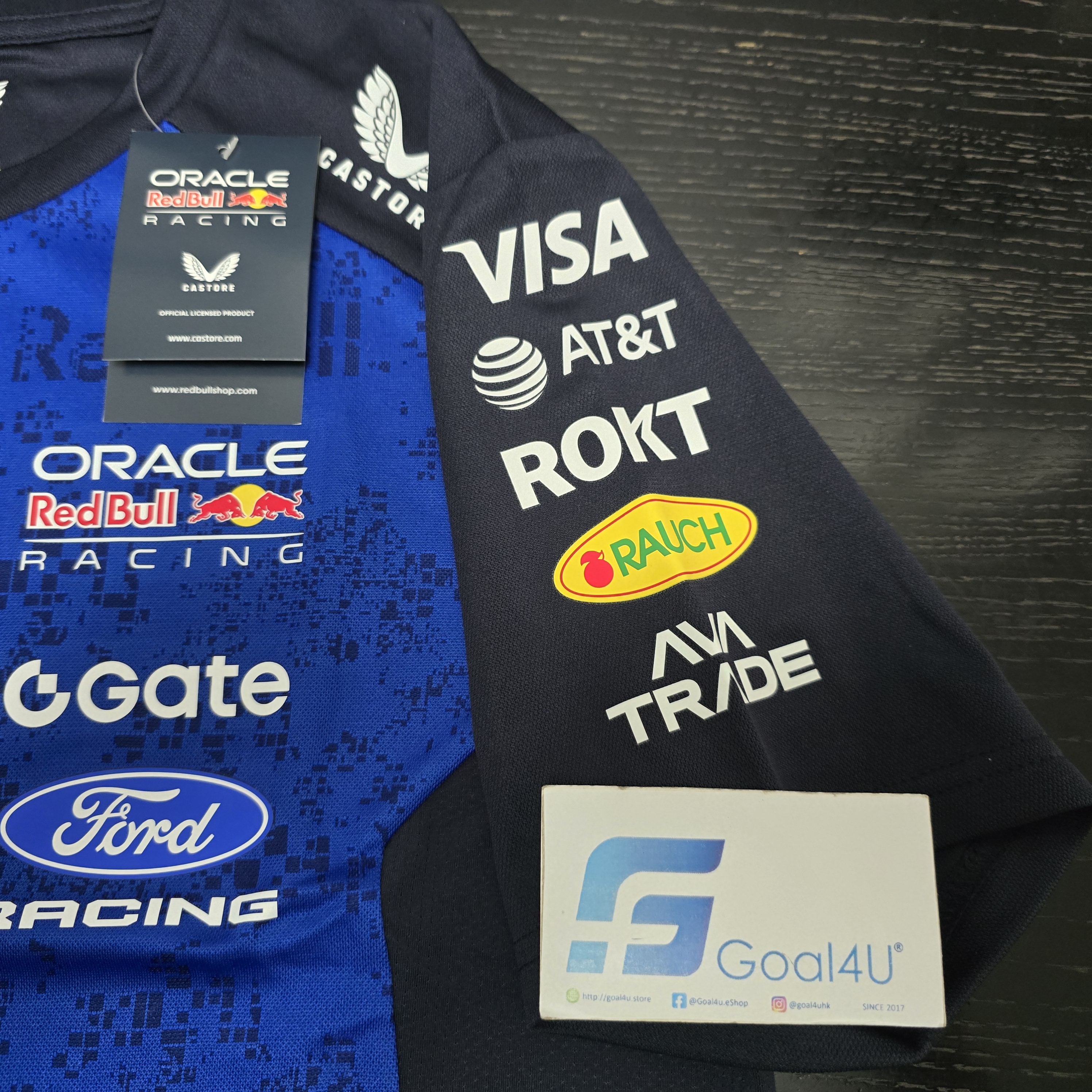 🔵🔴Castore F1 Red Bull Racing 紅牛車隊 2026 Team T-Shirt TM14189