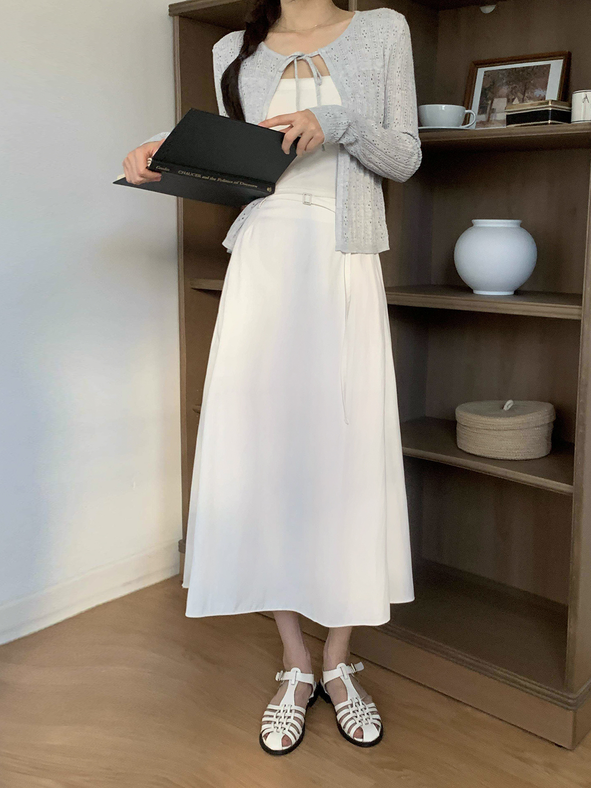 ❥ 文 青 A 字 型 長 裙 。