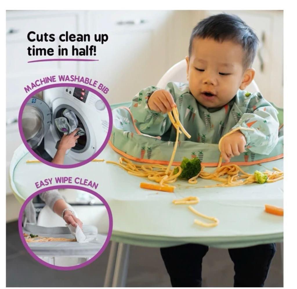 英國🇬🇧Tidy Tot Bib & Tray kit飯衣連托盤