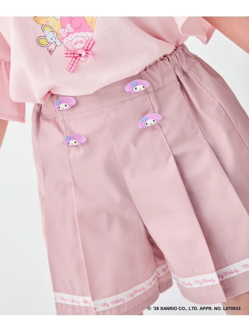 🆕【⭐訂購⭐】🇯🇵日本直送🌀#Sanrio 立體紐扣 褶襉設計 海軍風 短褲［4款選］🌀 [ELHA-0011]