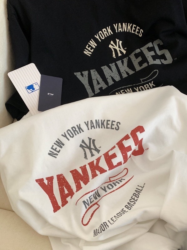 0715 （原版訂製 品質1:1打版 ）MLB 情侣短袖