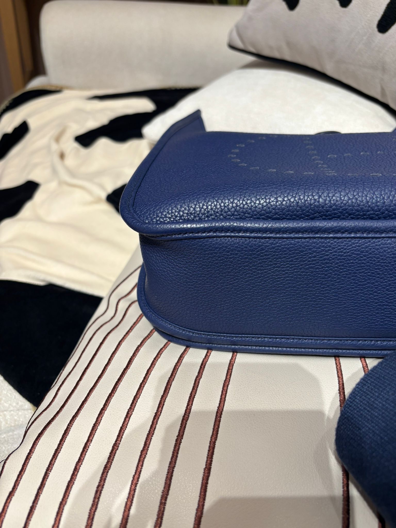 Hermes Evelyne 29 Stamp C TC粒粒牛皮 100%Authentic, 95%New ✅內袋✅肩帶✅Dust bag