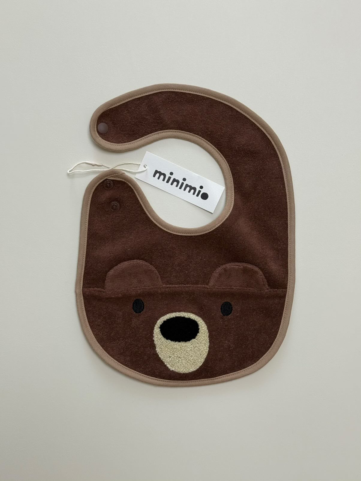 Minimio手繪風口水肩（熊仔）