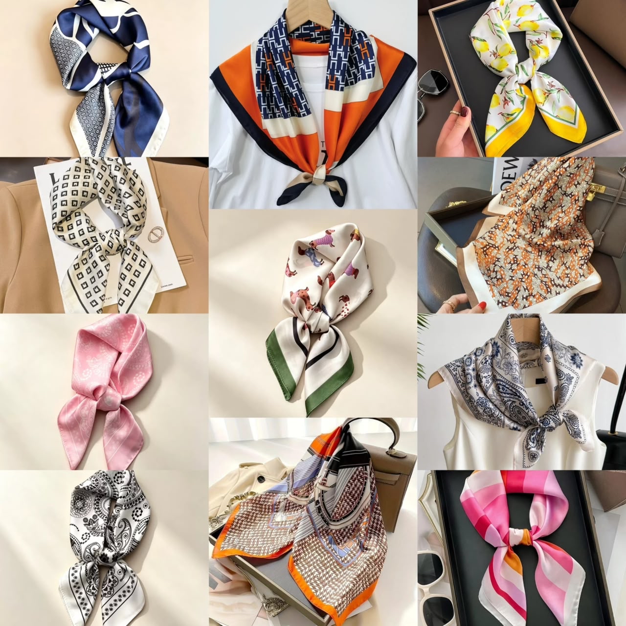 32766 SilkMuse Printed Scarf