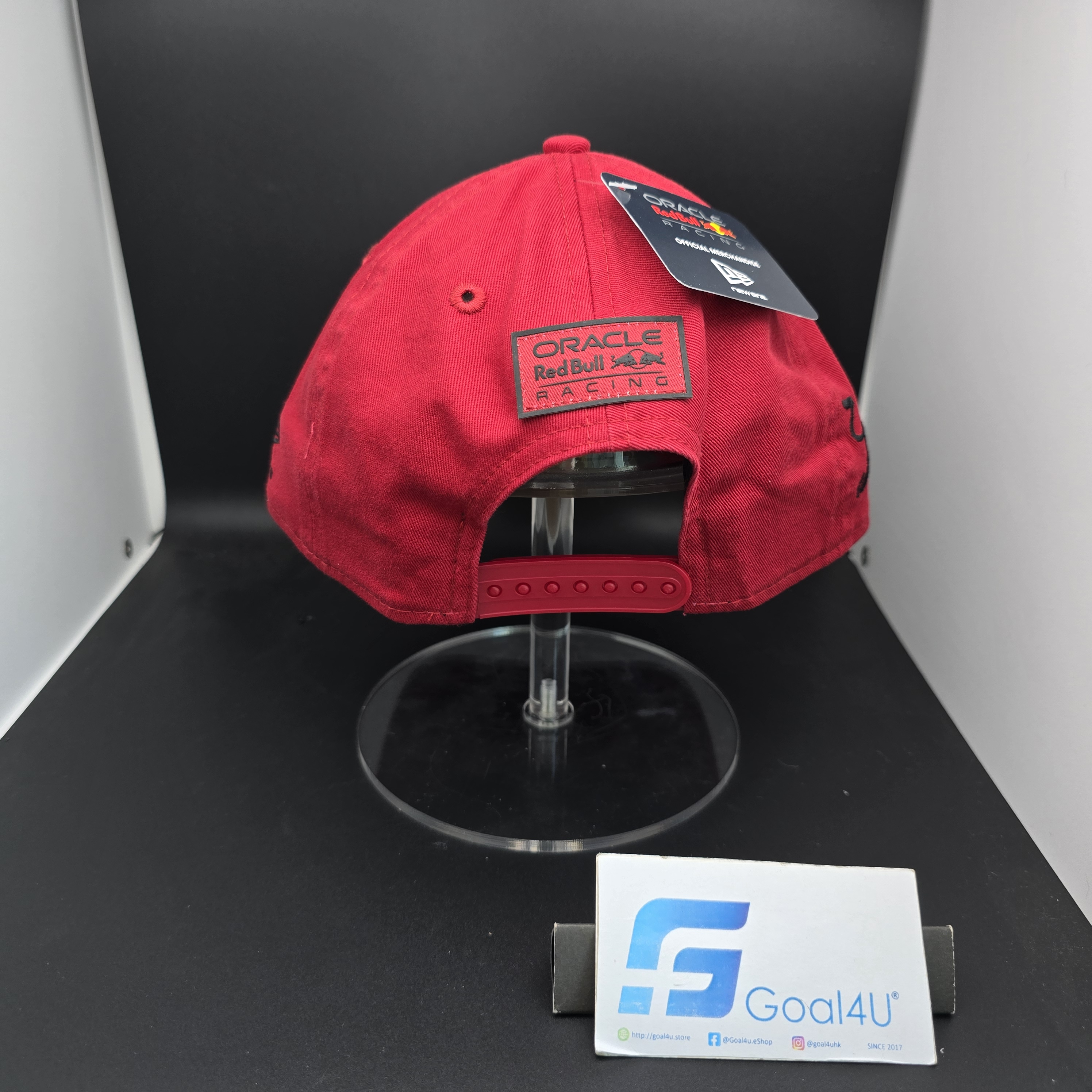 🍷 賽道上的紅寶石 New Era F1 Red Bull Racing 紅牛車隊官方紅寶石色水洗帽 60772108