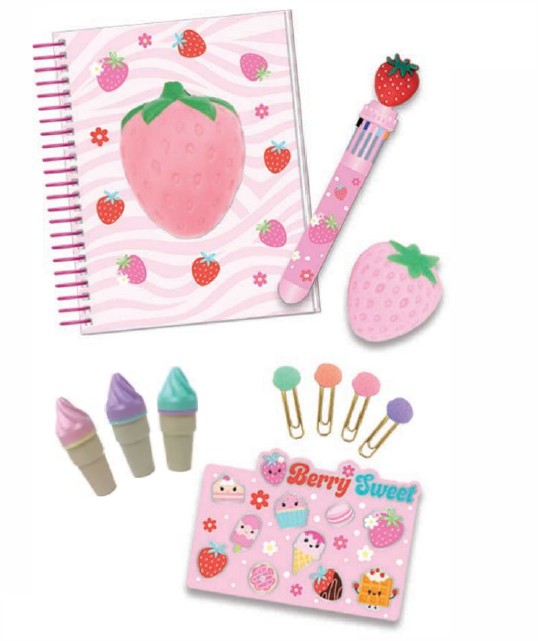 美國品牌 HOT FOCUS 彩妝系列 - Squishy Journal Book, Sugar Crush