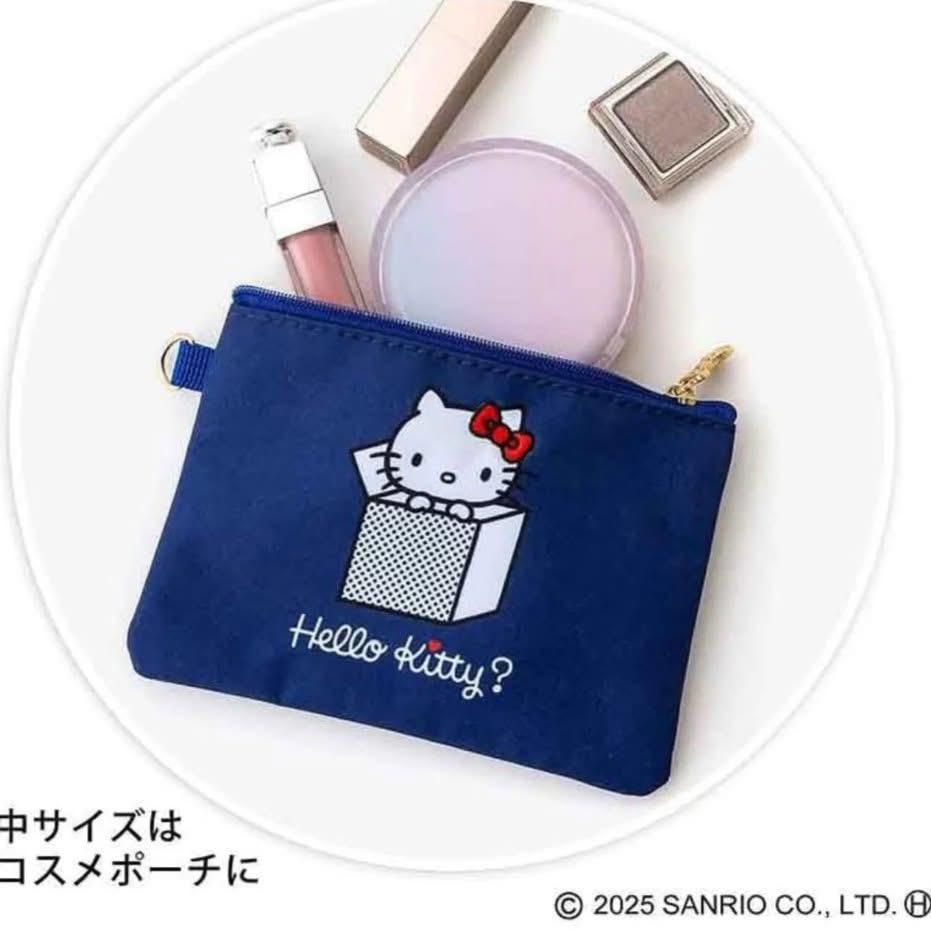 Hello Kitty 三件式手拿包